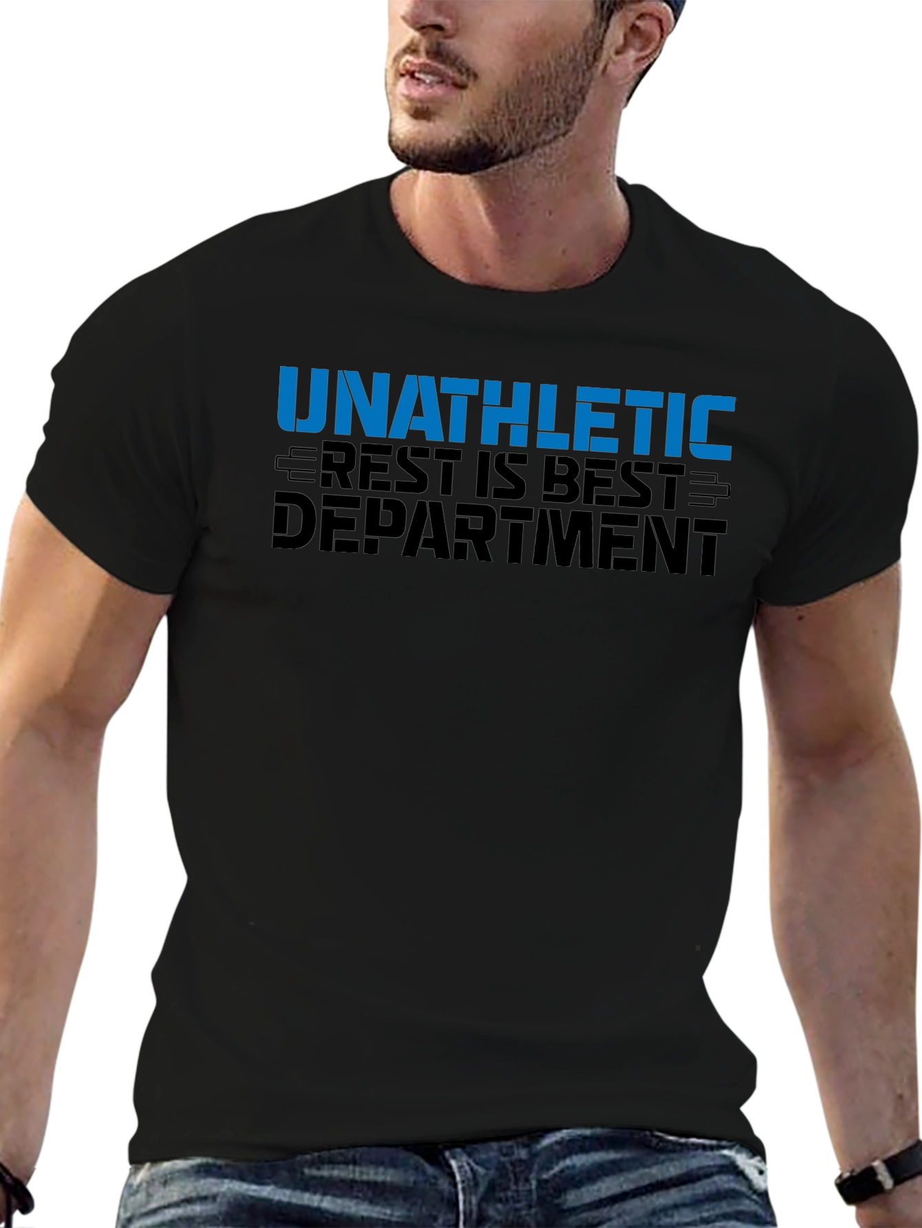 Unathletic Rest is Best Department Tee