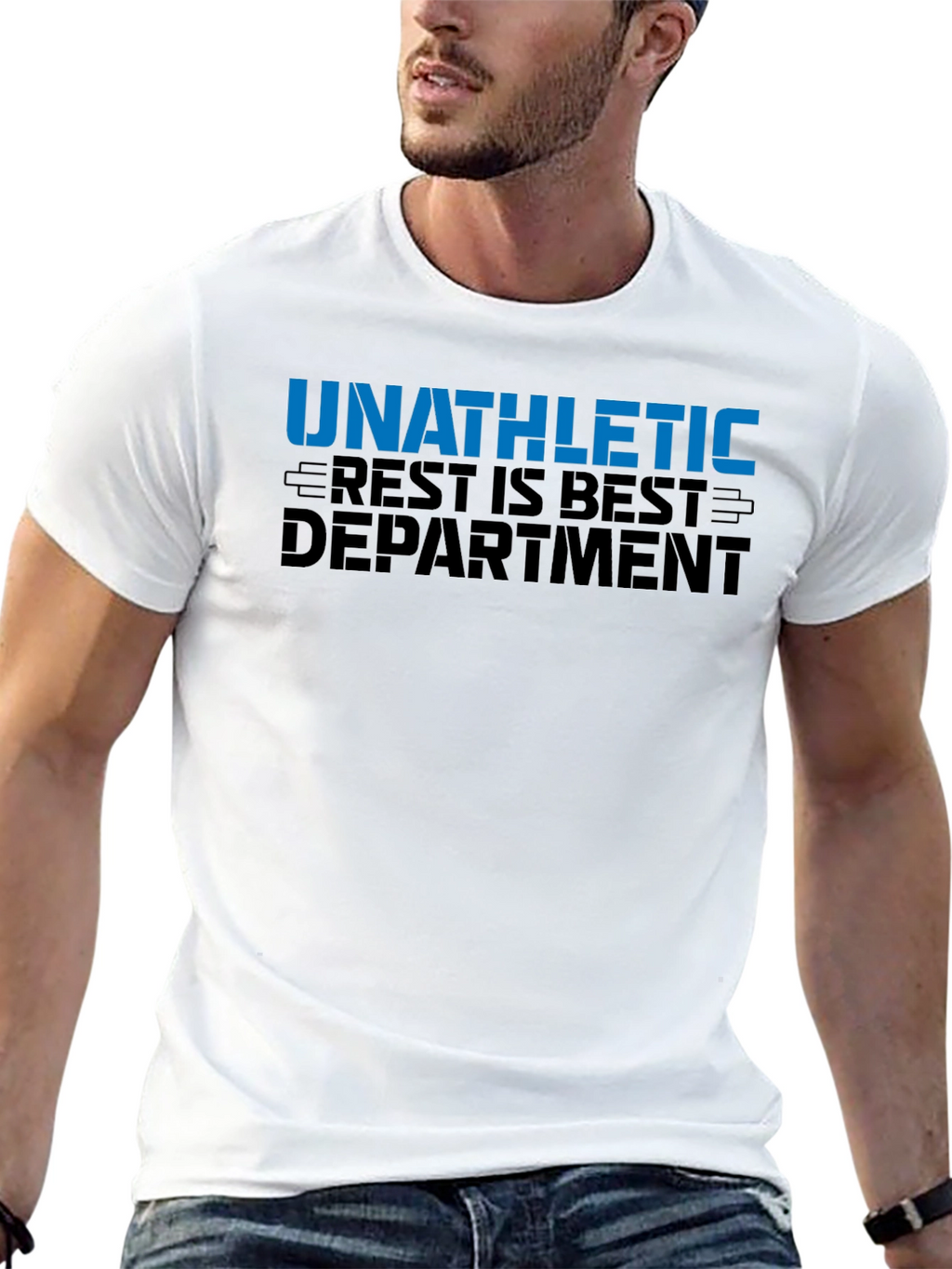 Unathletic Rest is Best Department Tee