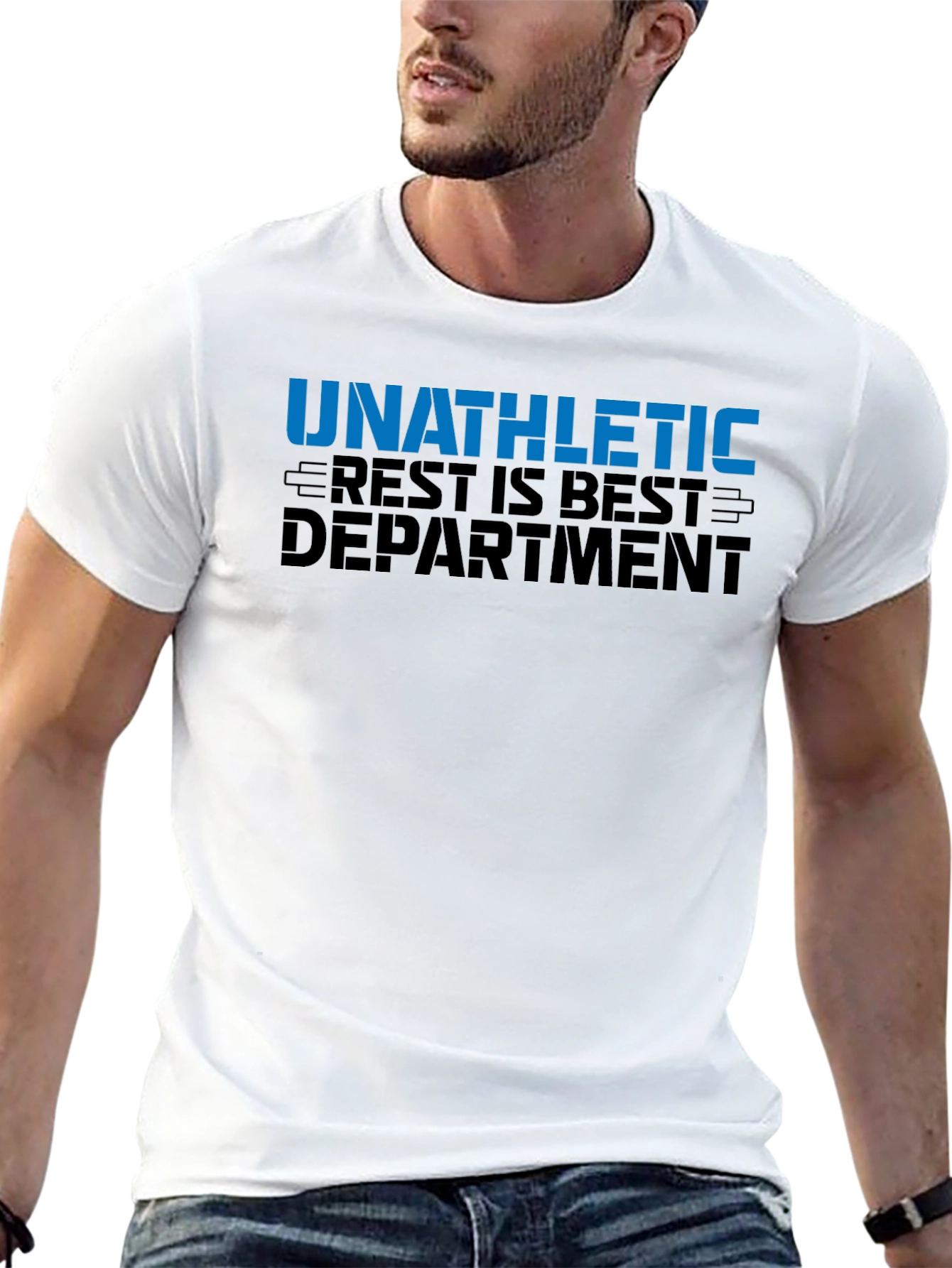 Unathletic Rest is Best Department Tee
