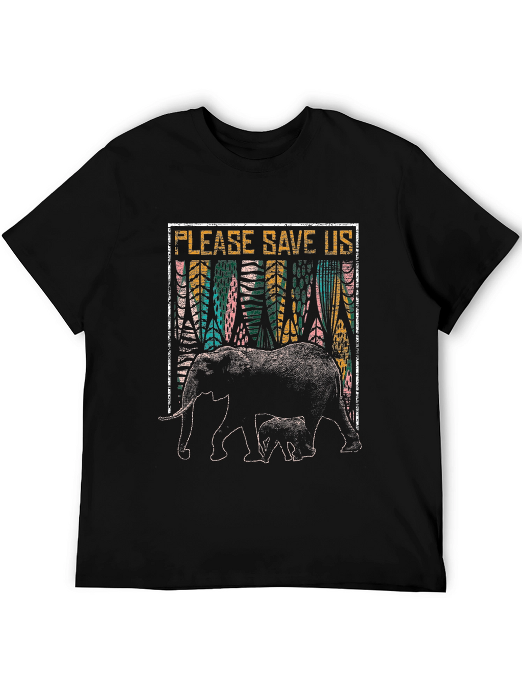 Save the Elephants Graphic T-Shirt