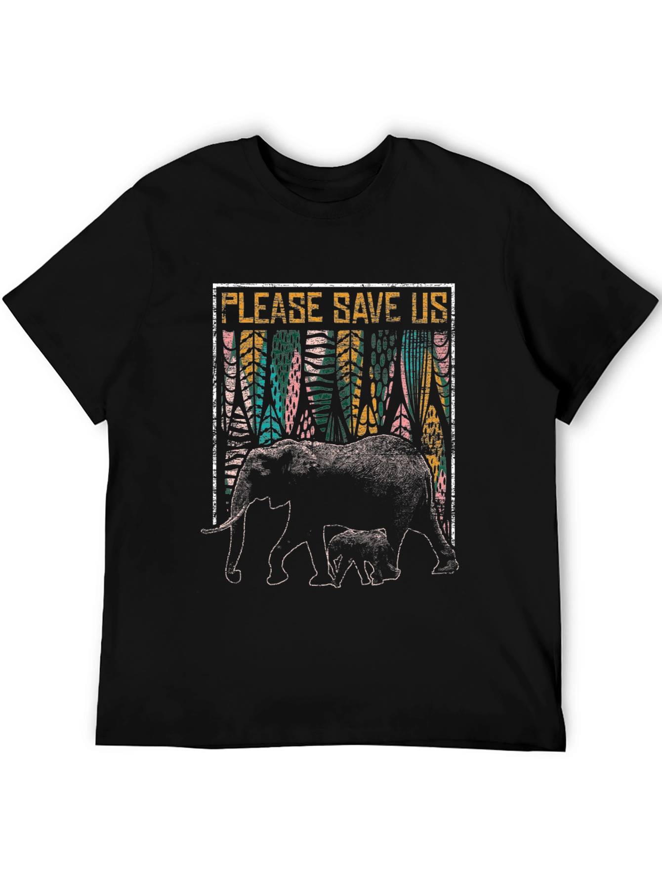 Save the Elephants Graphic T-Shirt