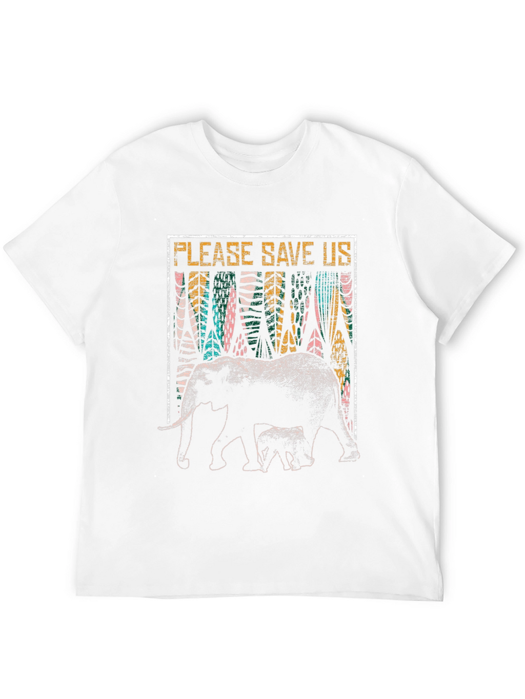 Save the Elephants Graphic T-Shirt