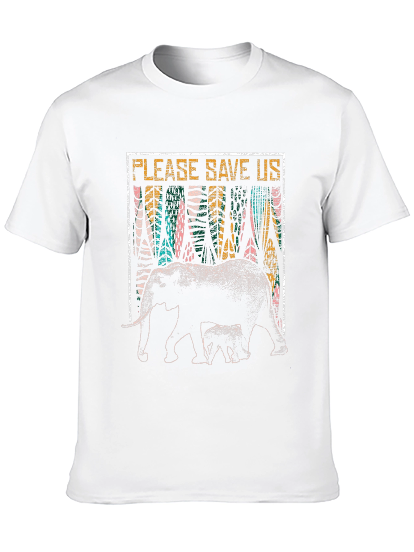 Save the Elephants Graphic T-Shirt
