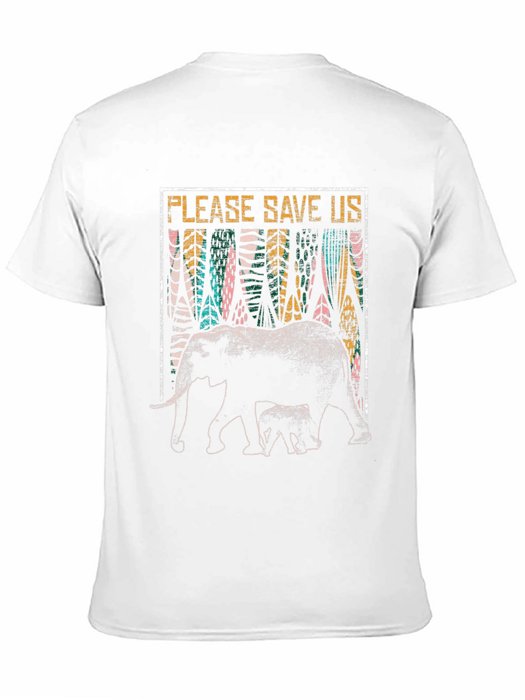 Save the Elephants Graphic T-Shirt