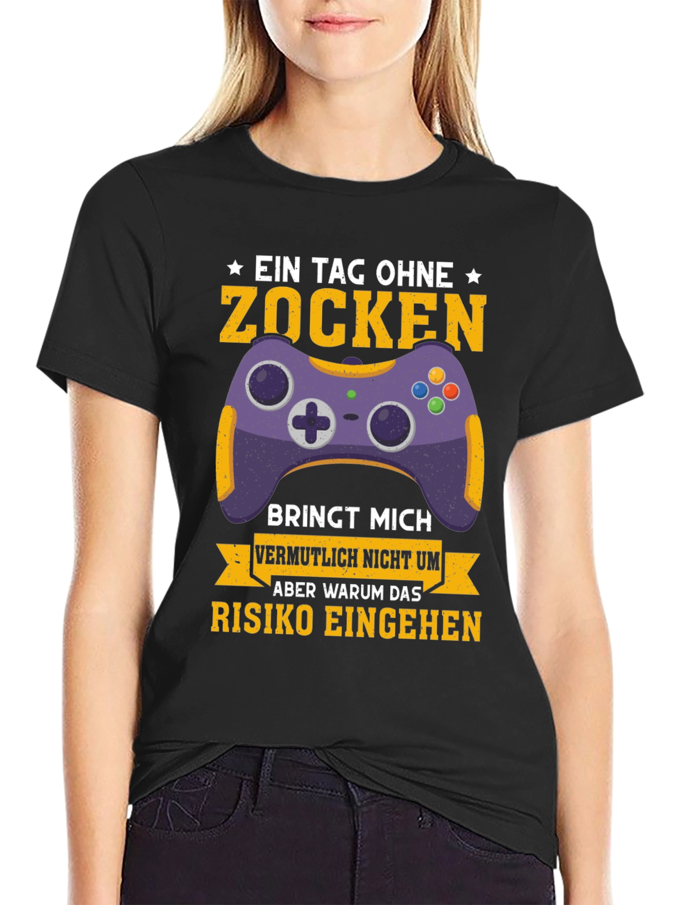 Gamer T-Shirt - Ein Tag Ohne Zocken Design
