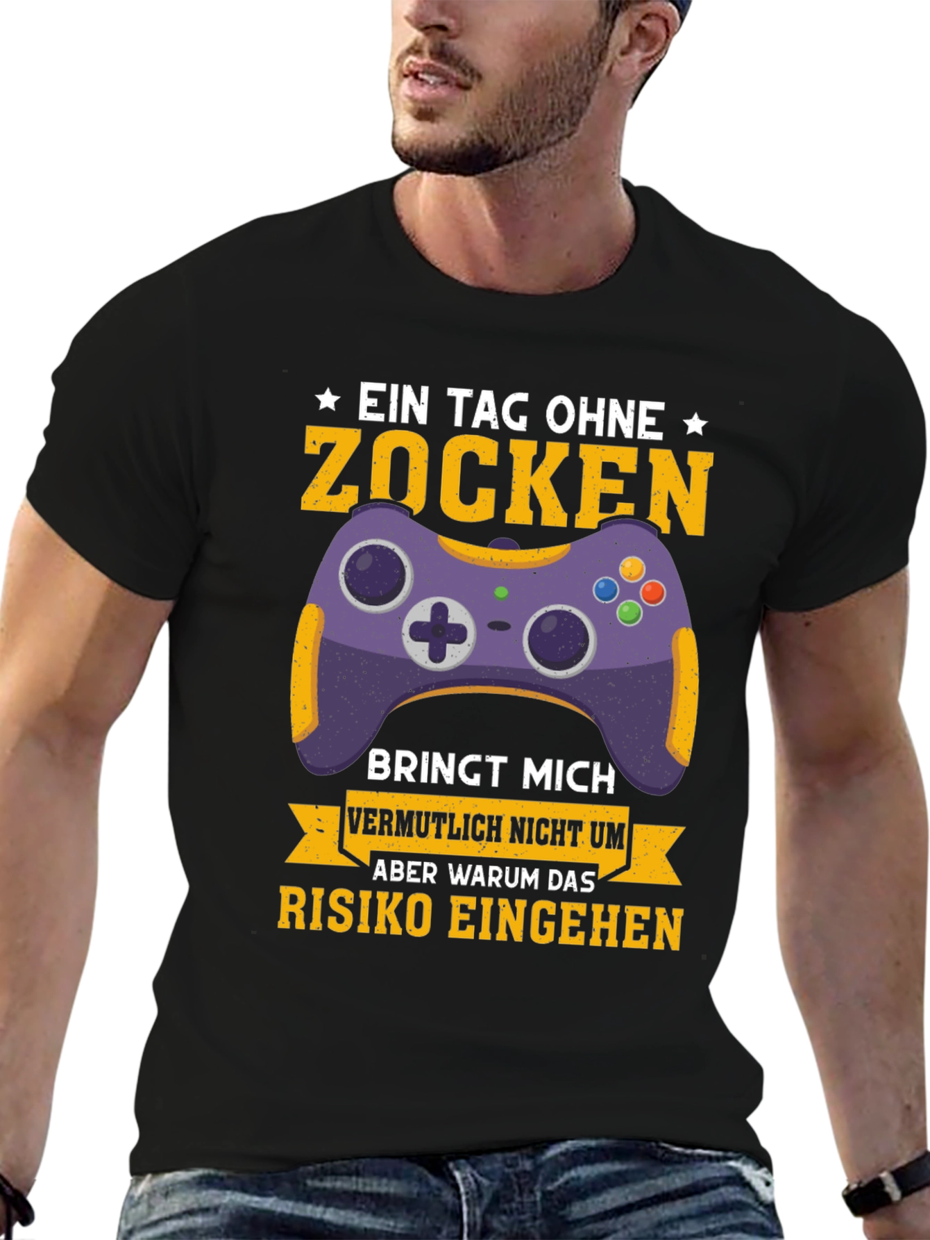 Gamer T-Shirt - Ein Tag Ohne Zocken Design