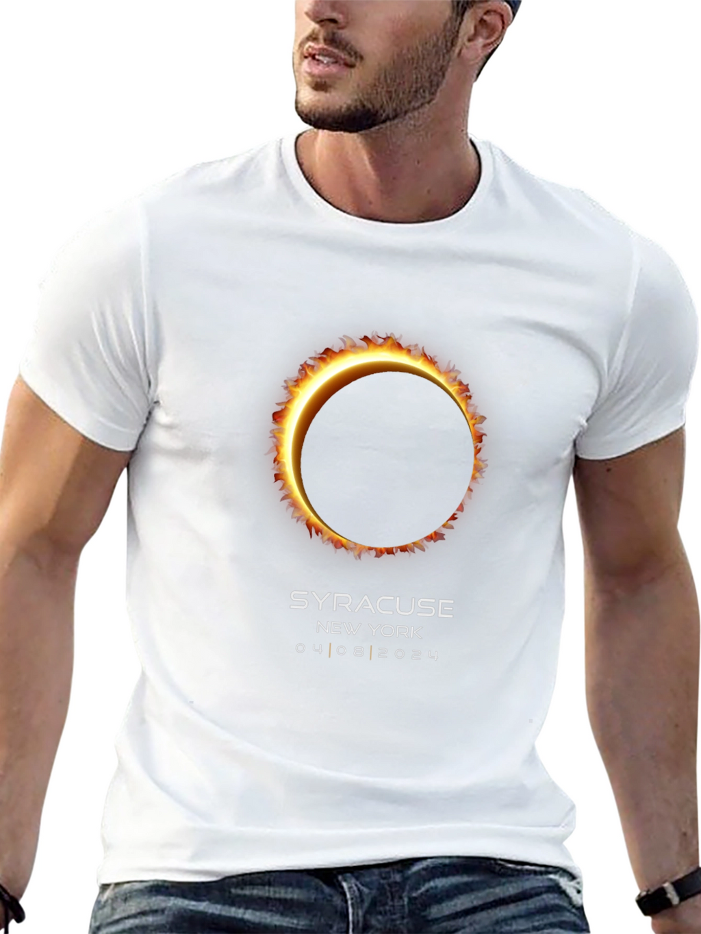 Syracuse NY 2024 Eclipse T-Shirt