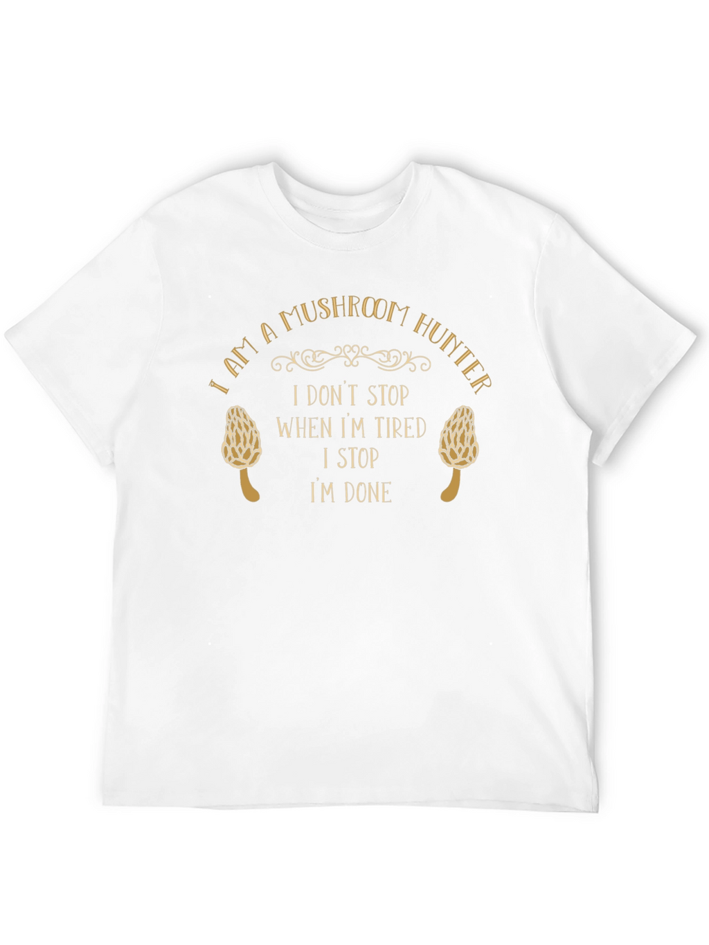 Mushroom Hunter Graphic T-Shirt