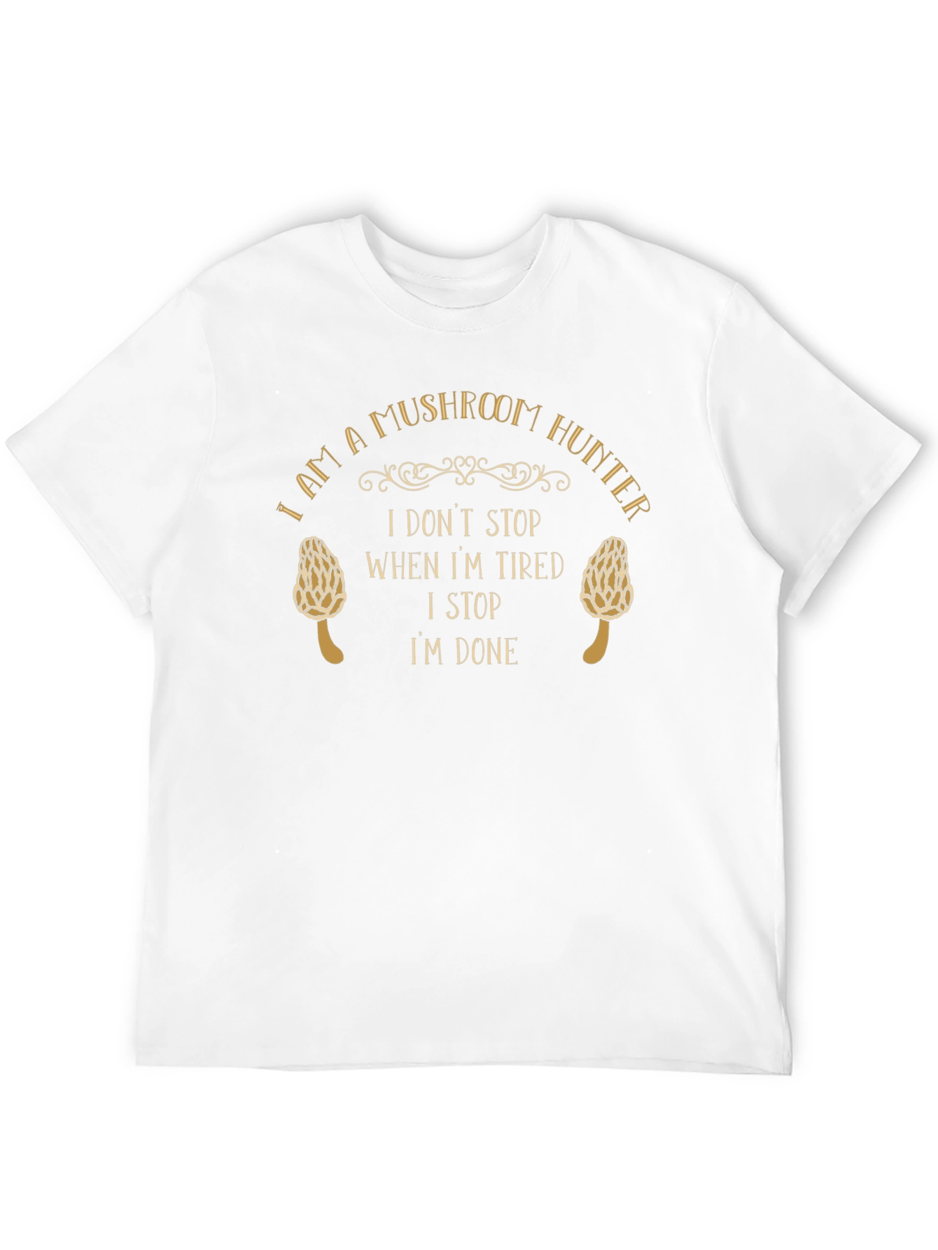 Mushroom Hunter Graphic T-Shirt