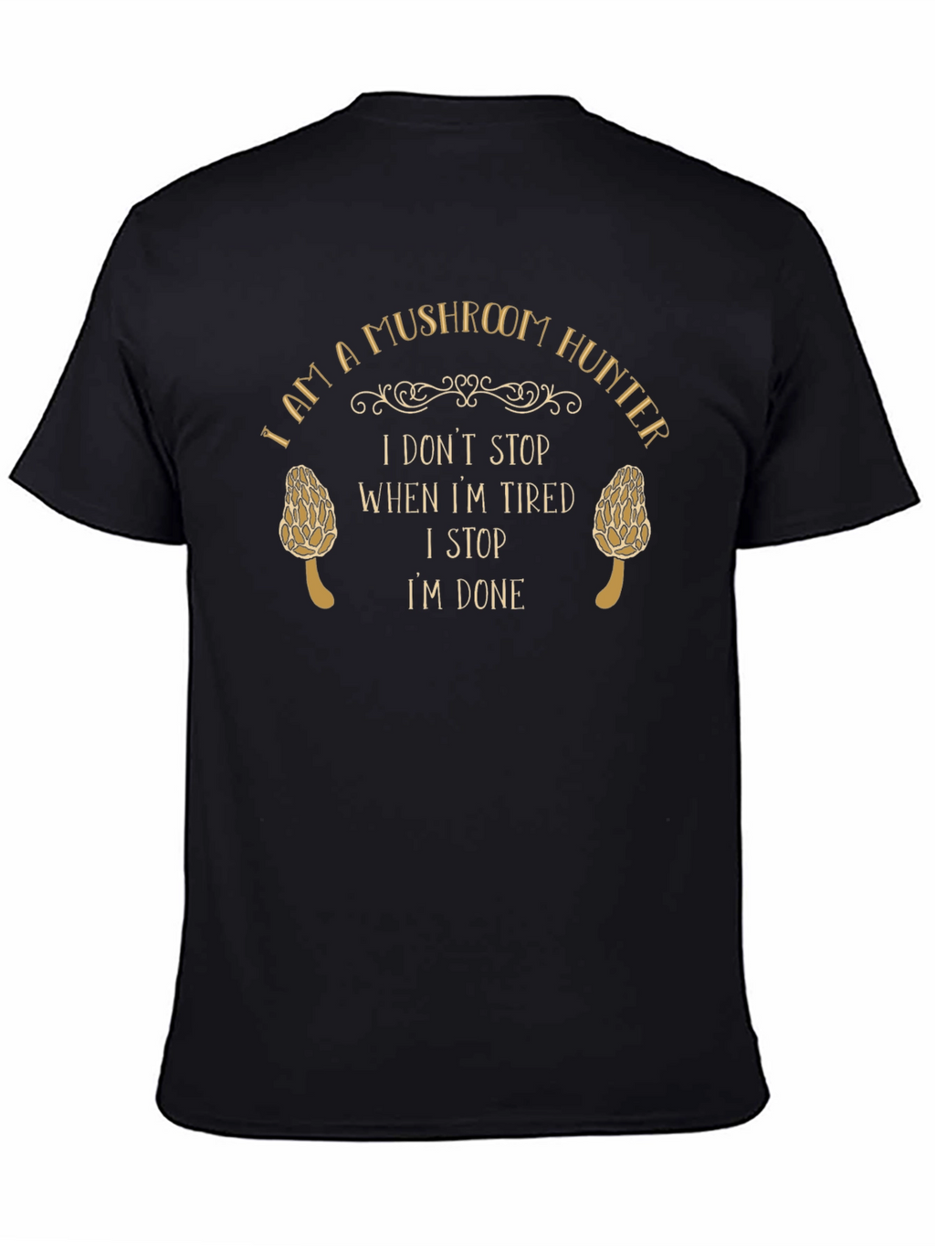 Mushroom Hunter Graphic T-Shirt