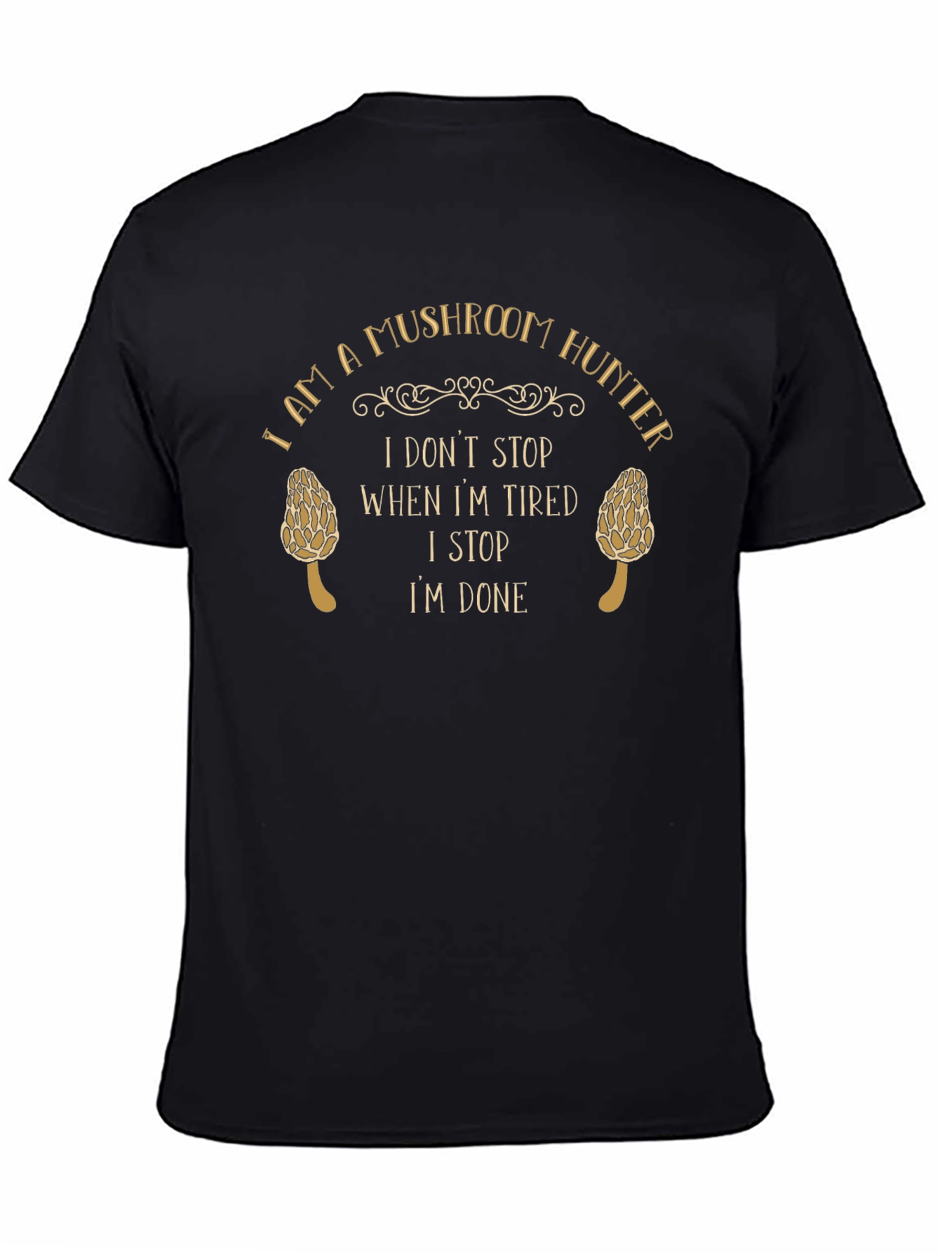 Mushroom Hunter Graphic T-Shirt