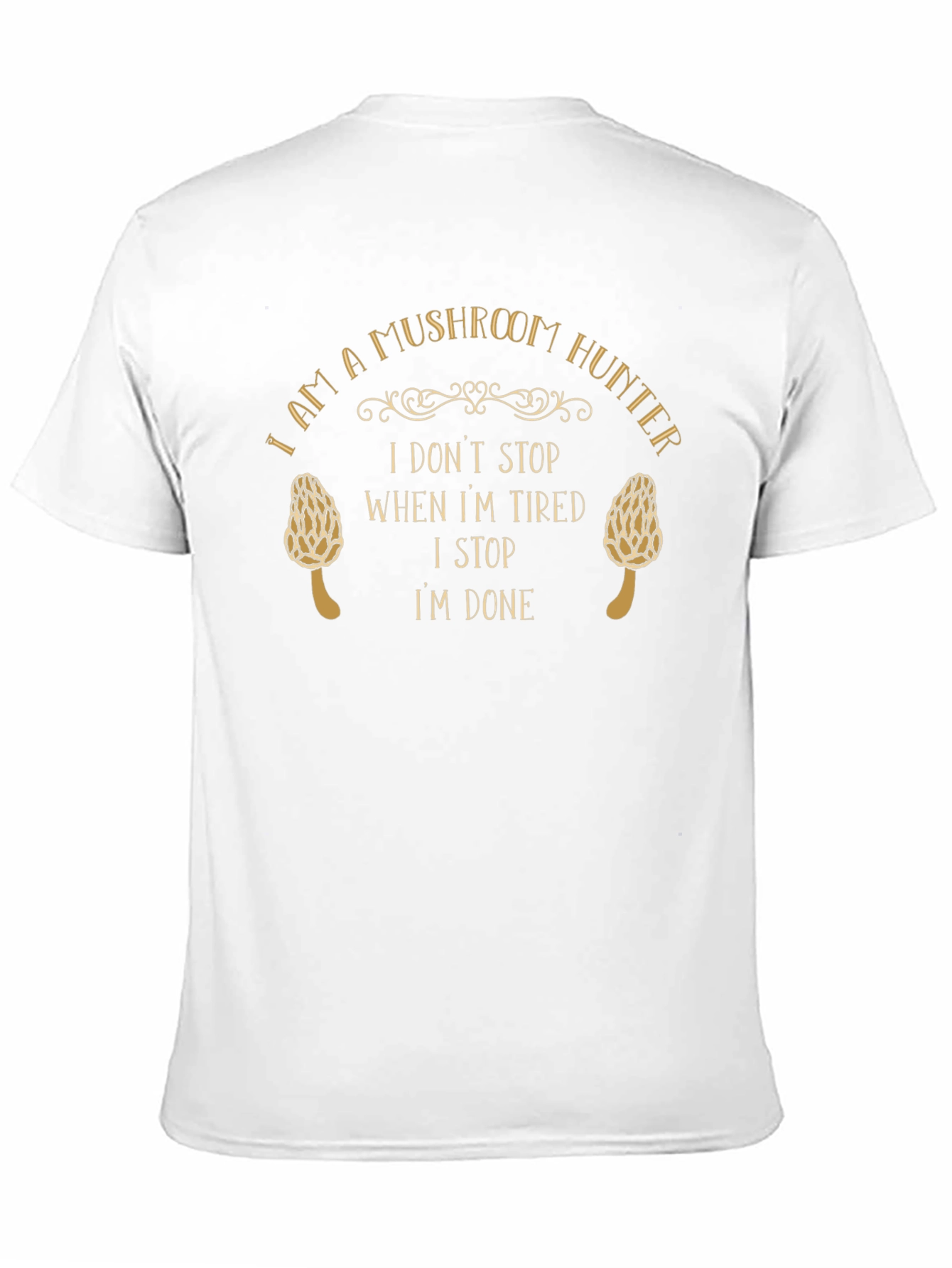 Mushroom Hunter Graphic T-Shirt