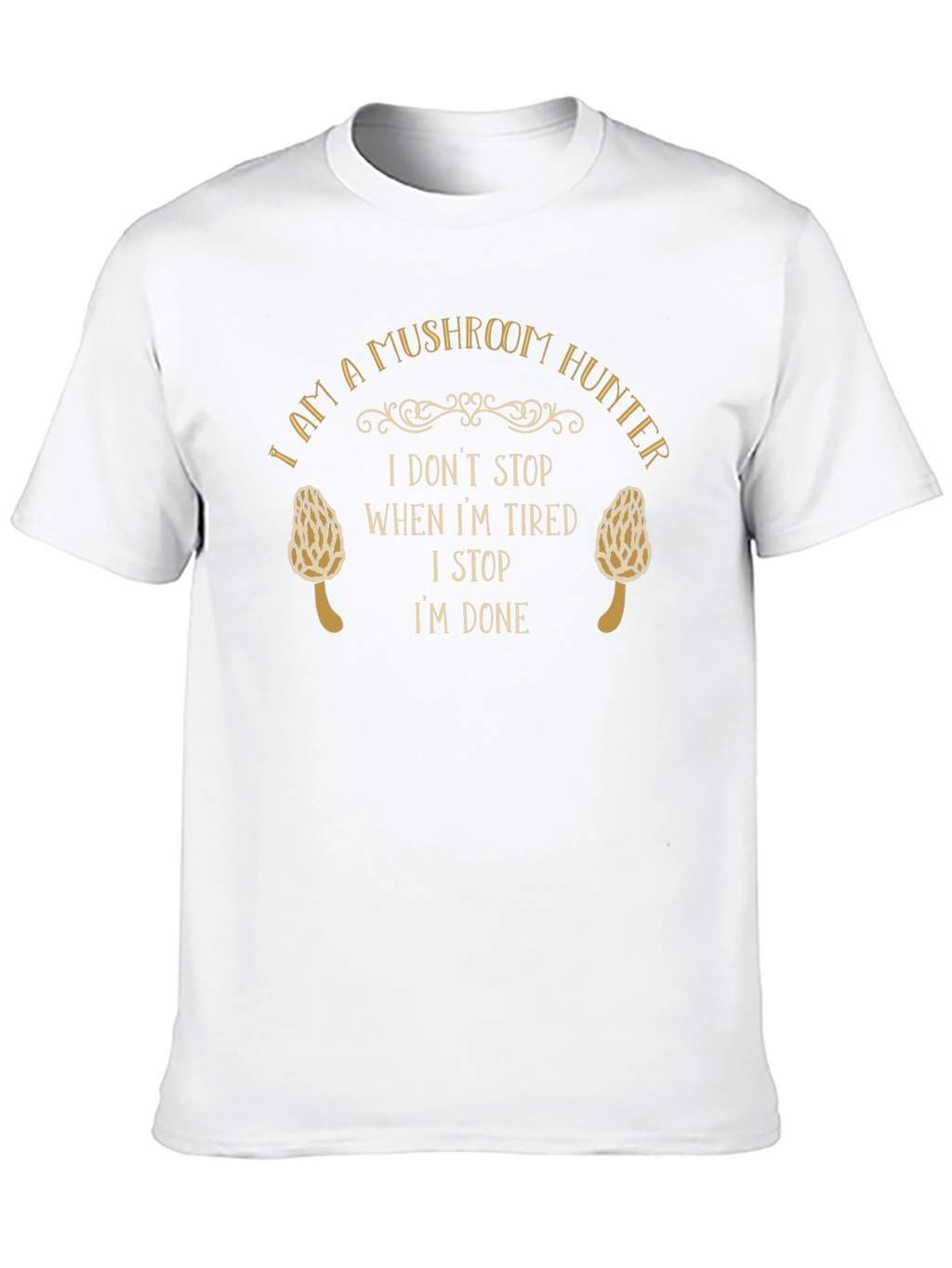 Mushroom Hunter Graphic T-Shirt