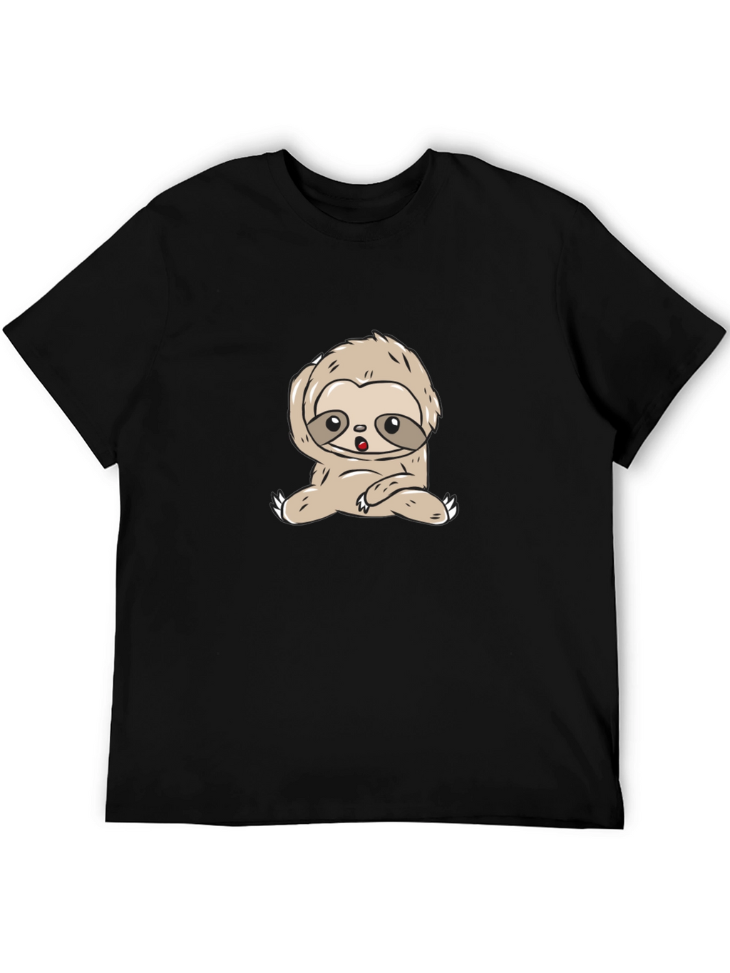 Cute Sloth Graphic T-Shirt - Relaxed Style