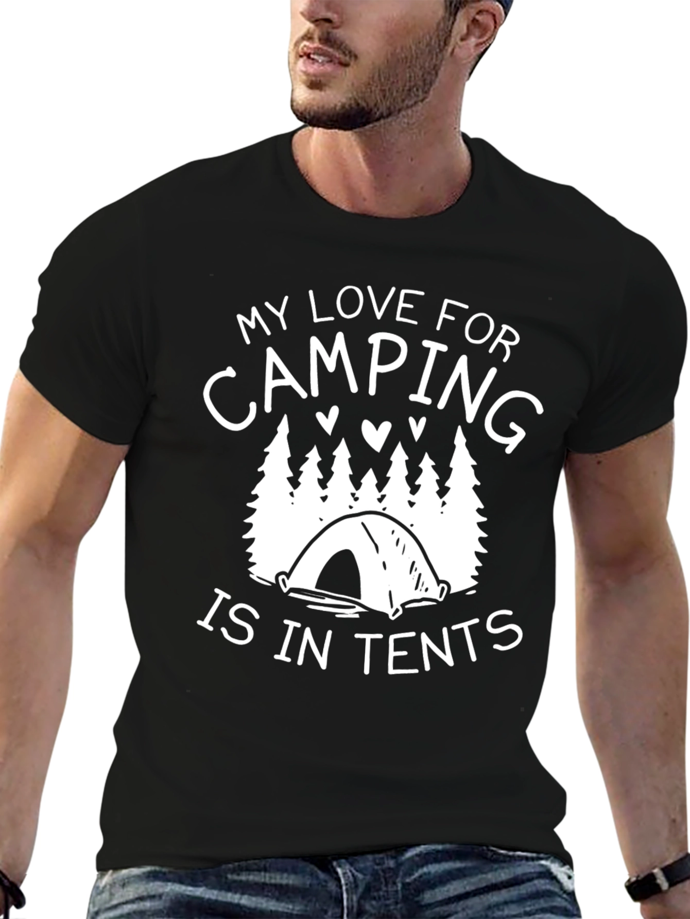 Camping Lover Tee - In Tents Graphic