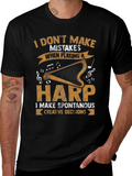 Harp Player T-Shirt: I Dont Make Mistakes
