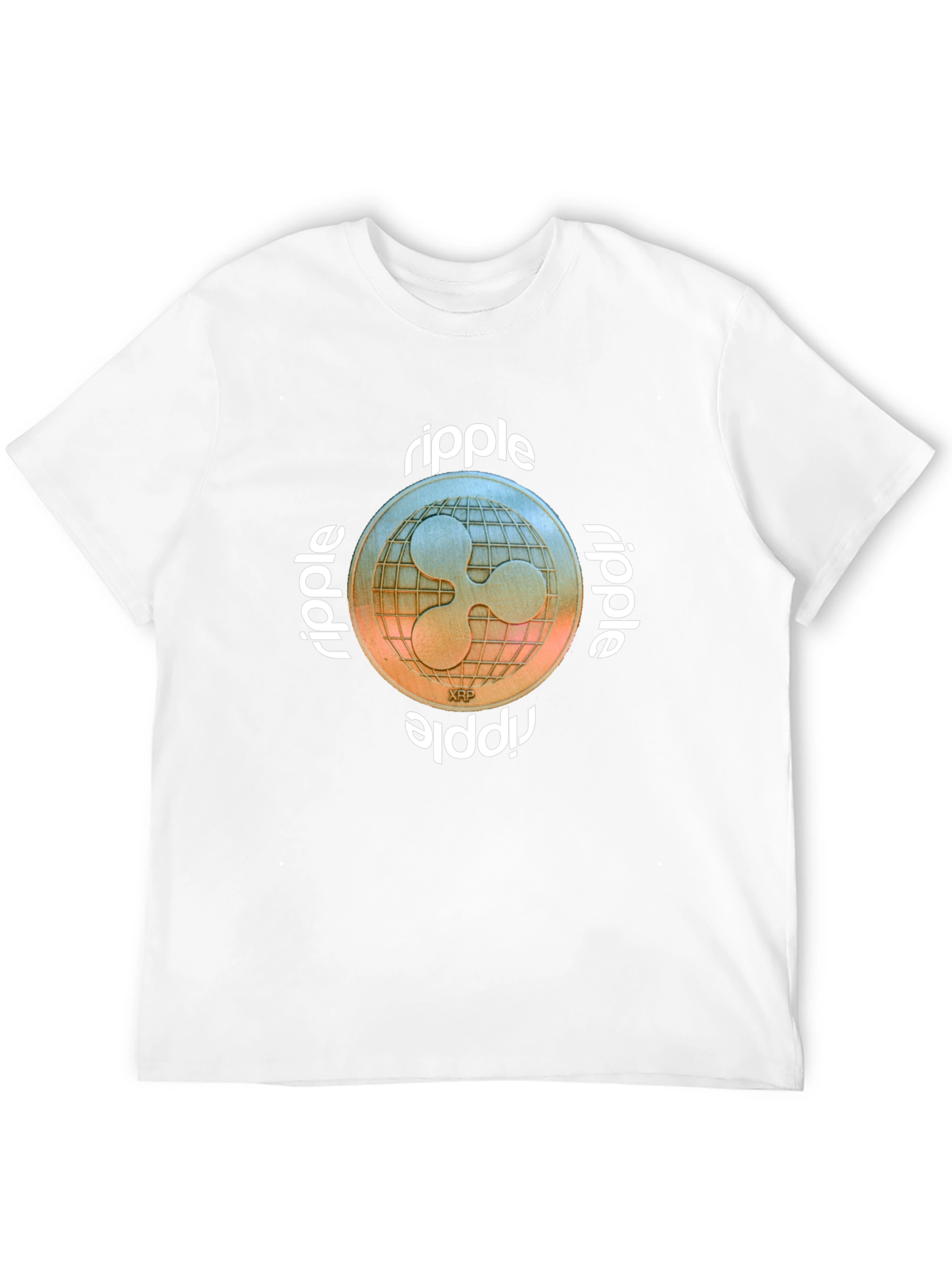 Ripple XRP Crypto T-Shirt - Black Cryptocurrency Tee