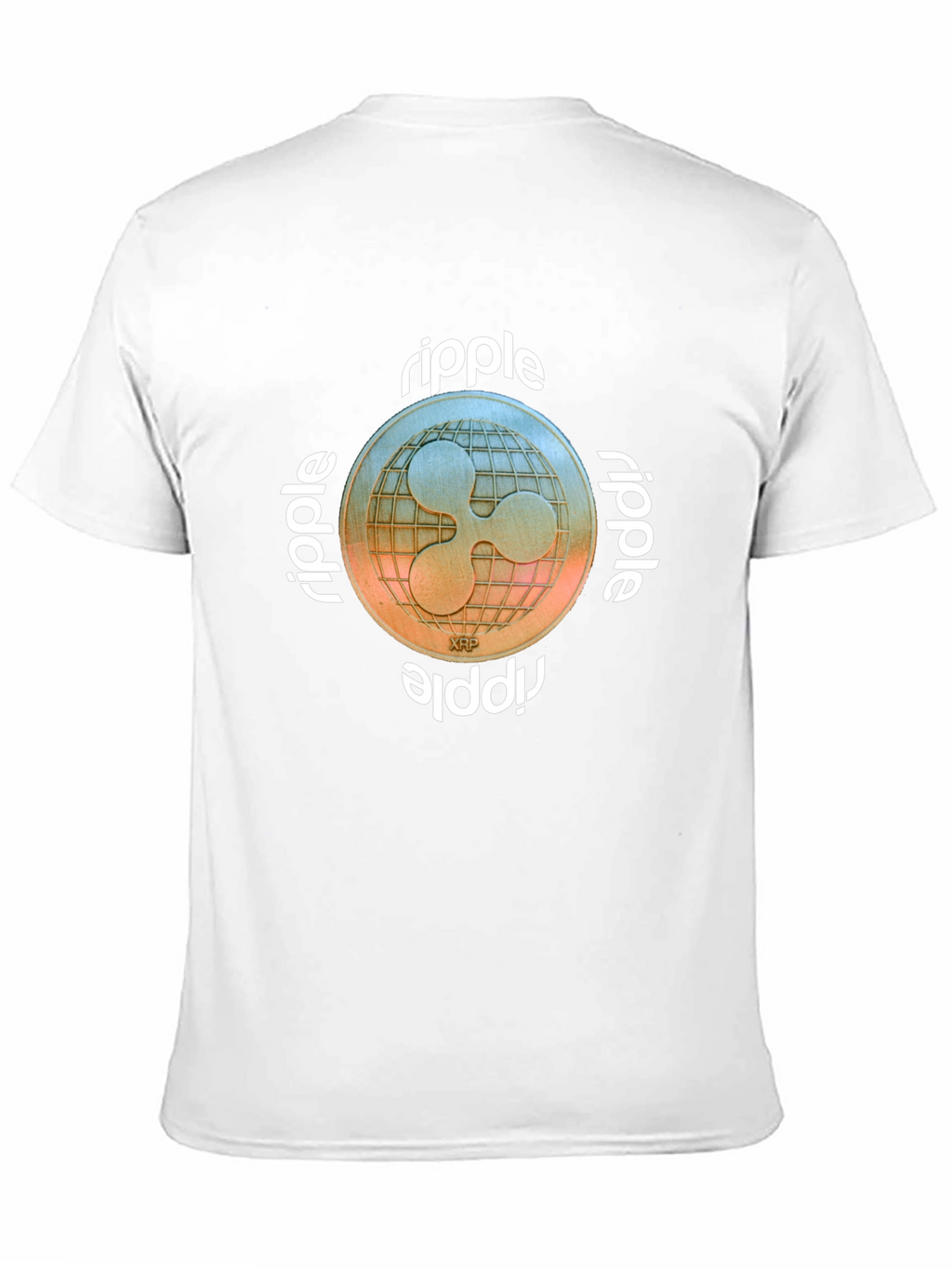 Ripple XRP Crypto T-Shirt - Black Cryptocurrency Tee