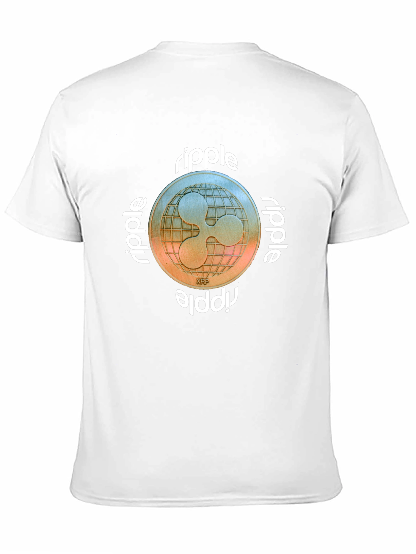 Ripple XRP Crypto T-Shirt - Black Cryptocurrency Tee