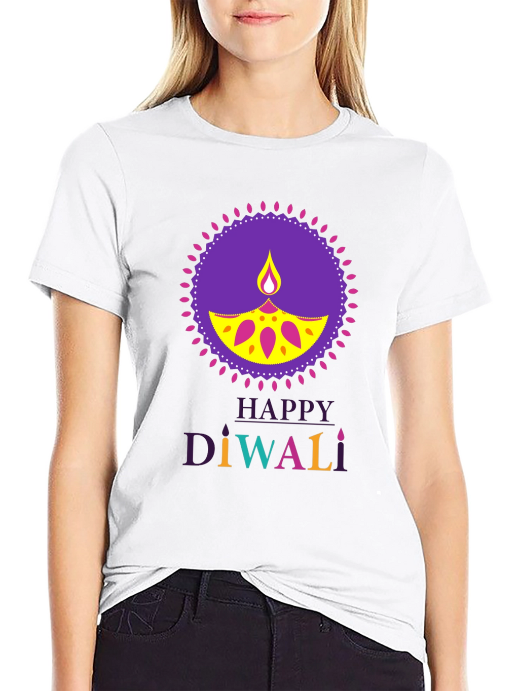 Happy Diwali T-Shirt - Festive Celebration