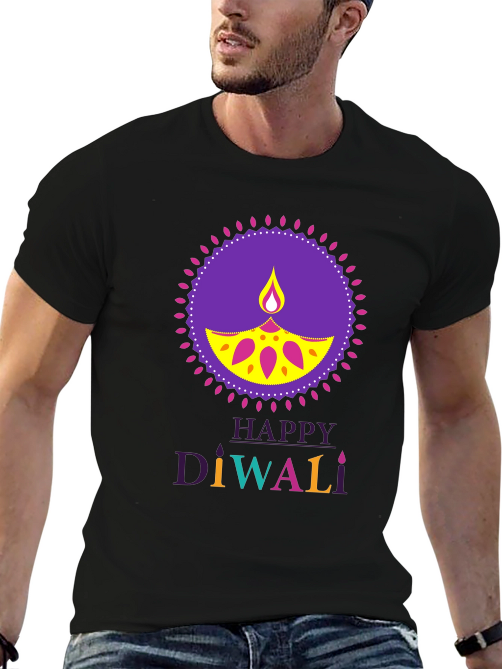 Happy Diwali T-Shirt - Festive Celebration