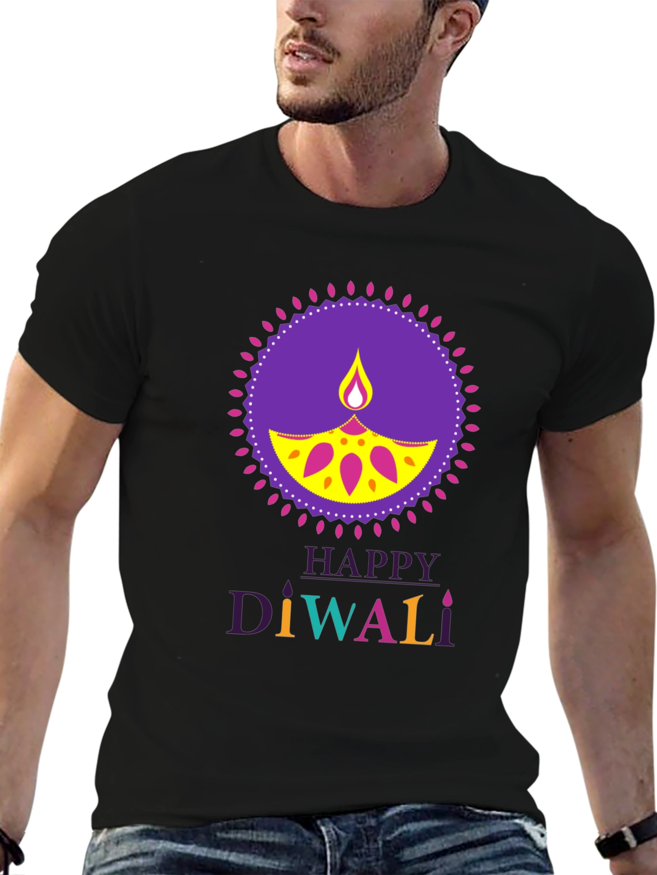 Happy Diwali T-Shirt - Festive Celebration