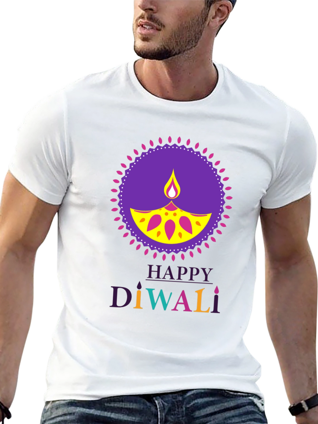 Happy Diwali T-Shirt - Festive Celebration