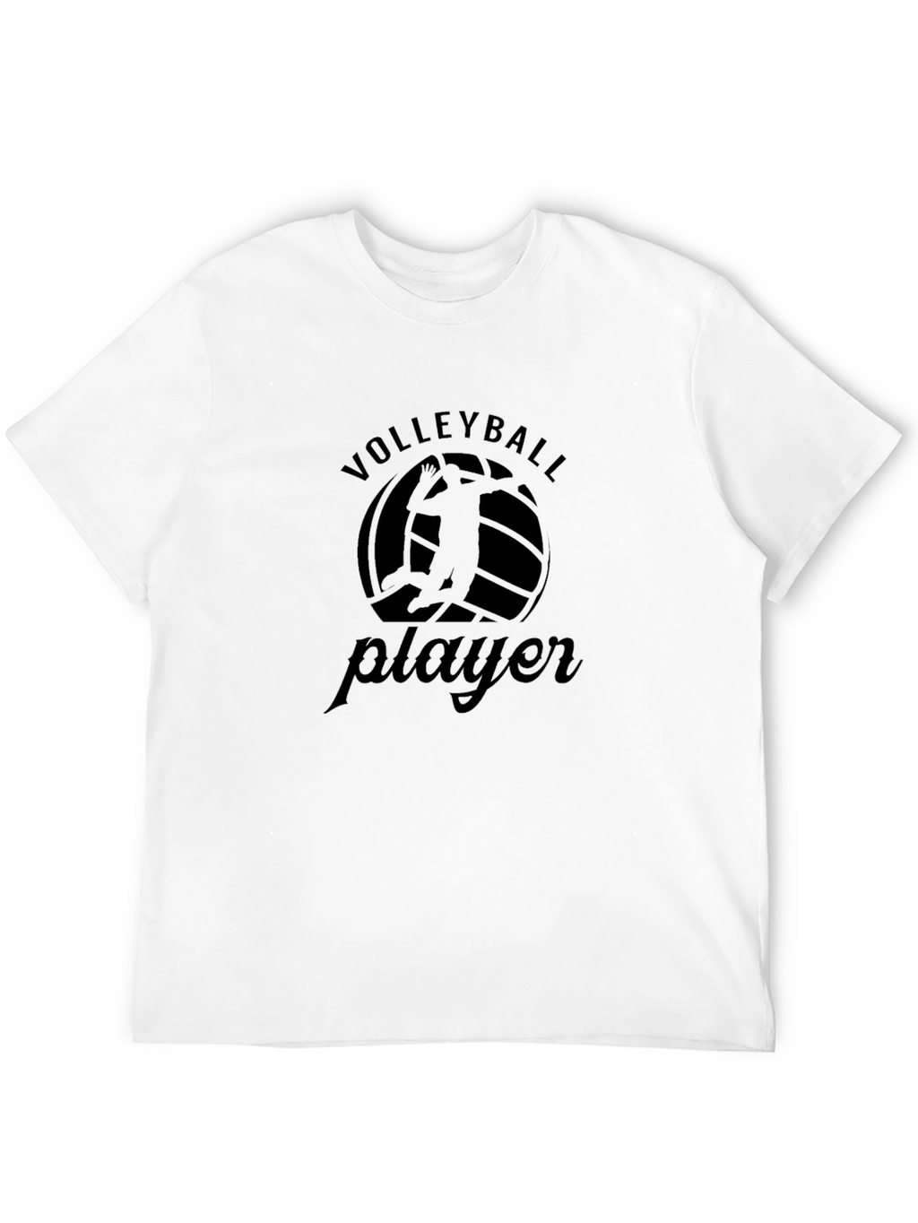 Volleyball Player Graphic T-Shirt