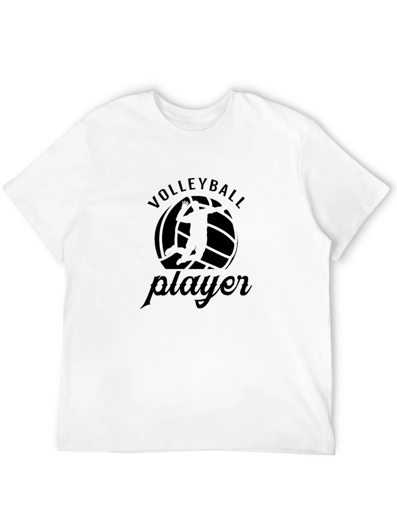 Volleyball Player Graphic T-Shirt