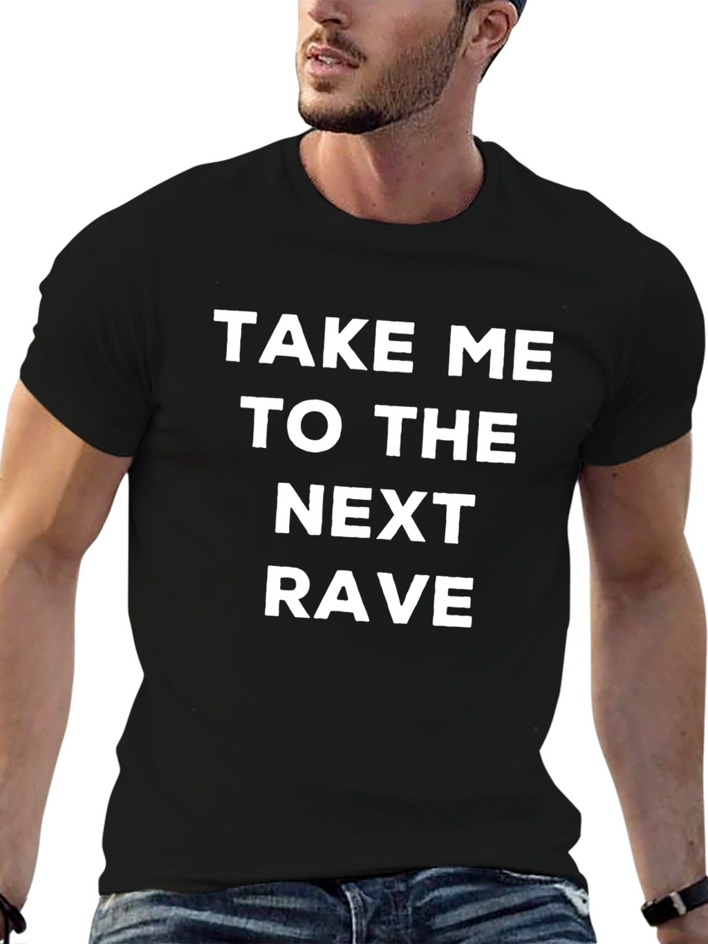 Take Me To The Next Rave Graphic Tee