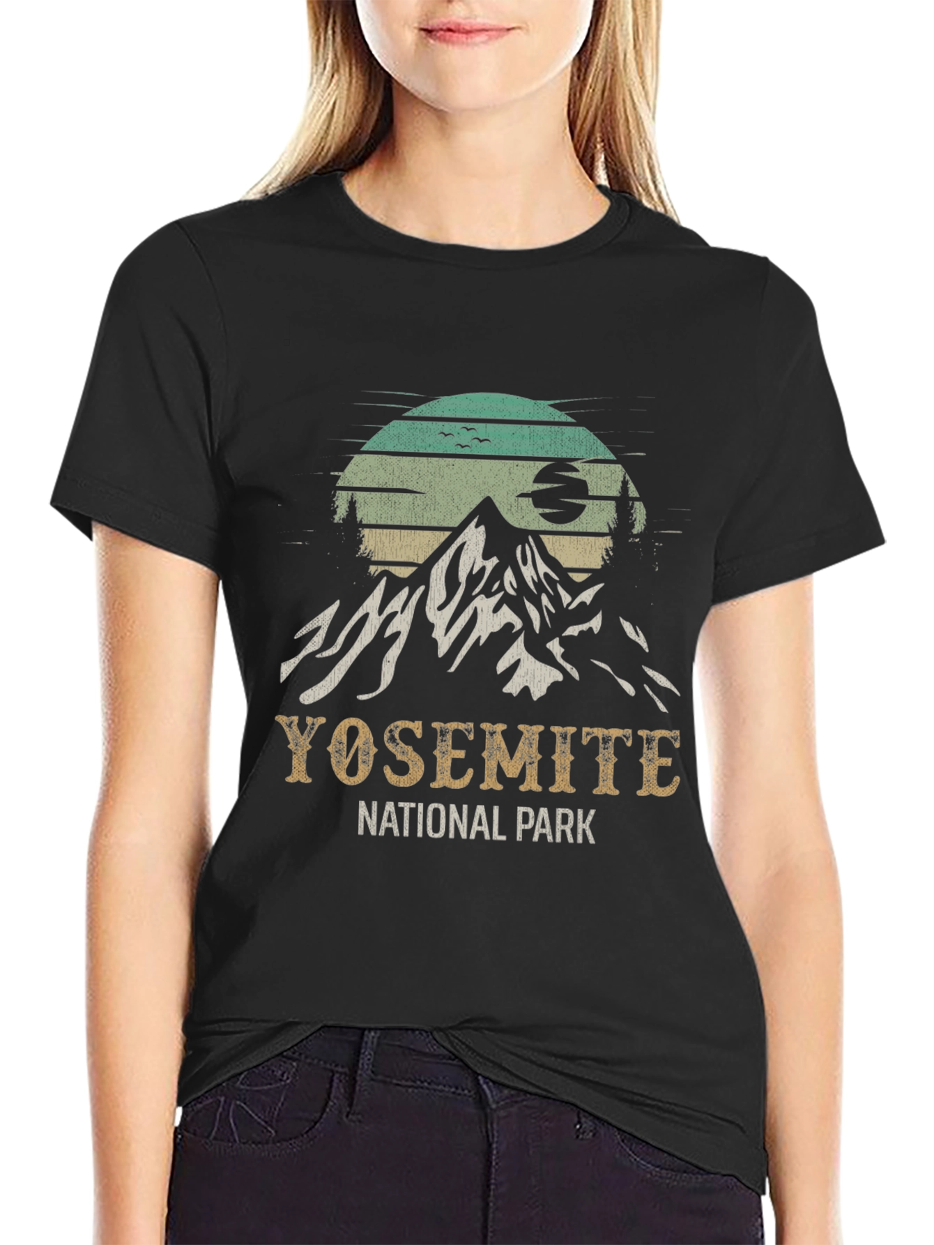 Yosemite National Park T-Shirt - Vintage Style Tee