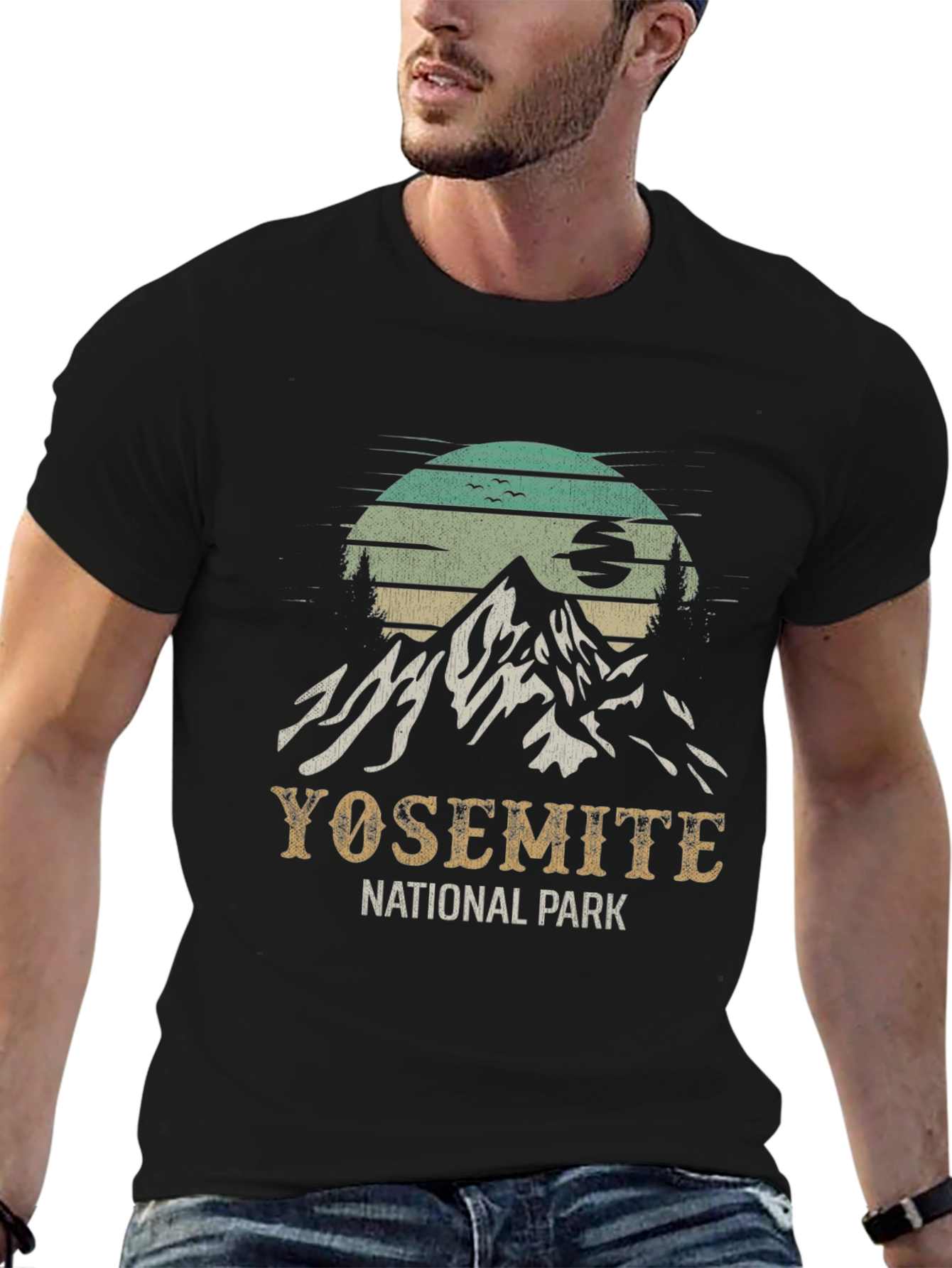 Yosemite National Park T-Shirt - Vintage Style Tee