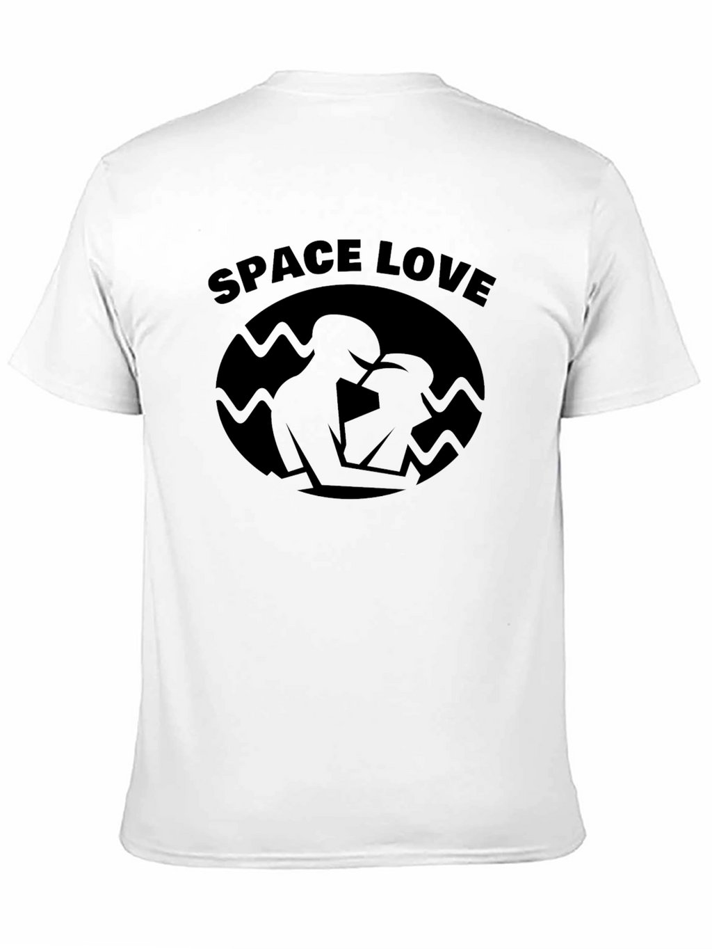 Space Love Graphic Tee - Classic Black