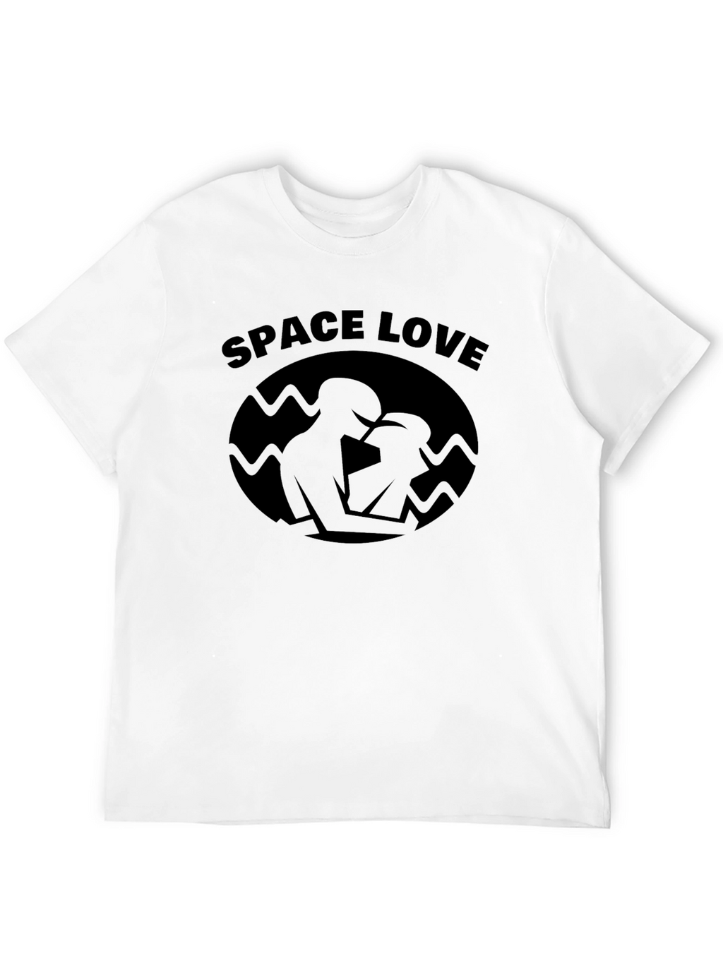 Space Love Graphic Tee - Classic Black