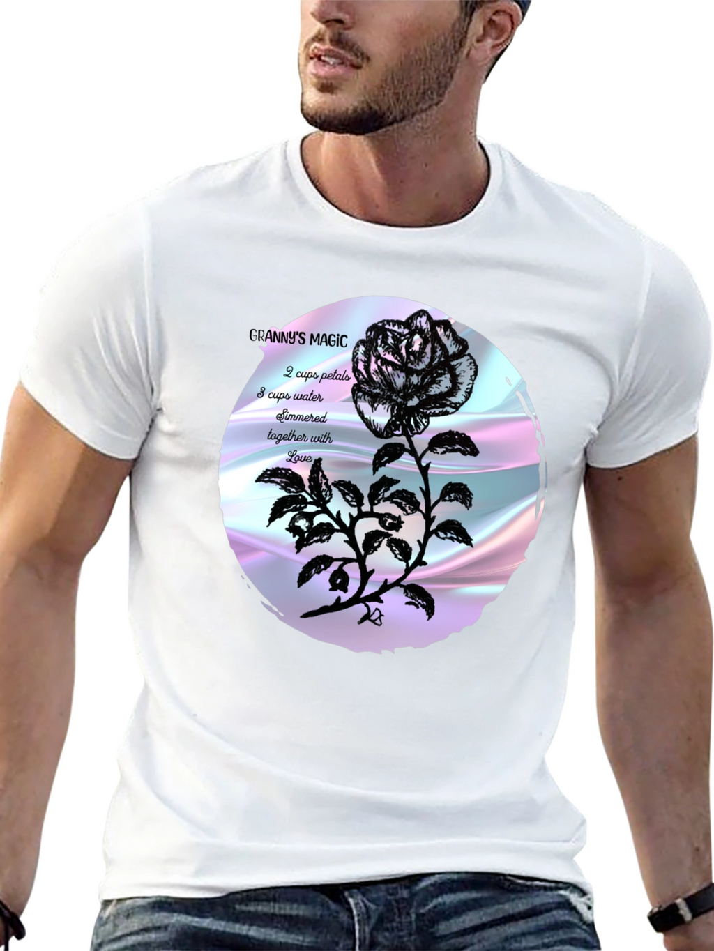 Grannys Magic Rose T-Shirt