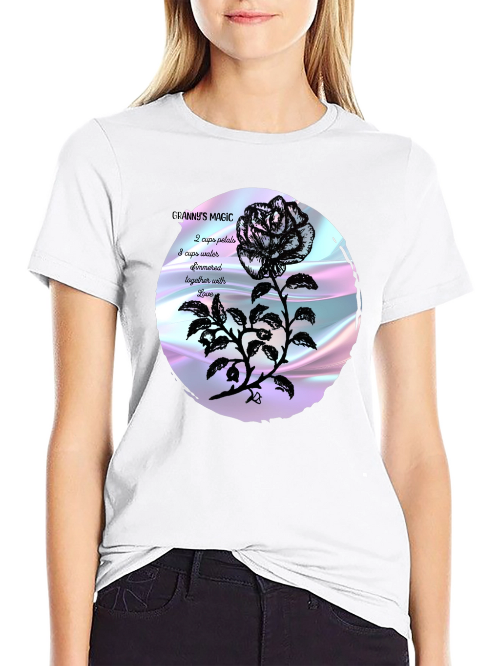 Grannys Magic Rose T-Shirt