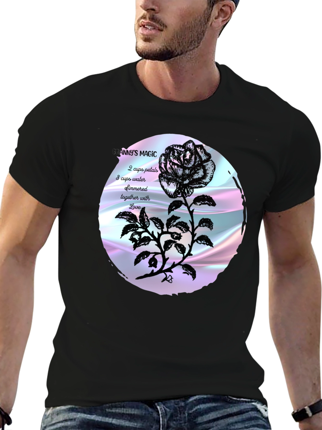 Grannys Magic Rose T-Shirt