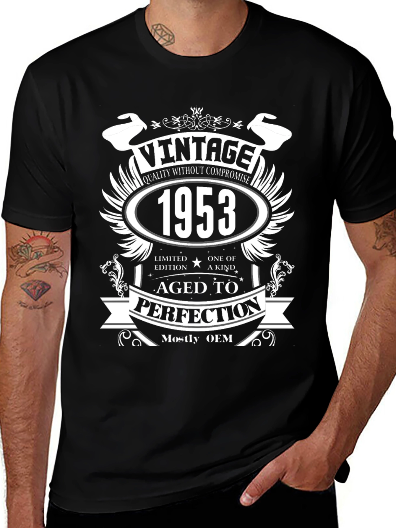 Vintage 1953 Aged to Perfection T-Shirt