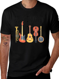 Music Education T-Shirt - Instruments Graphic Tee