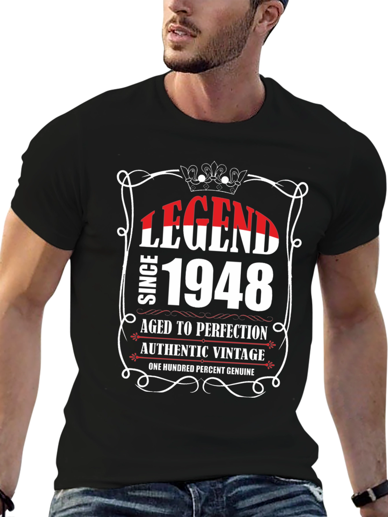 Legend Since 1948 Black T-Shirt