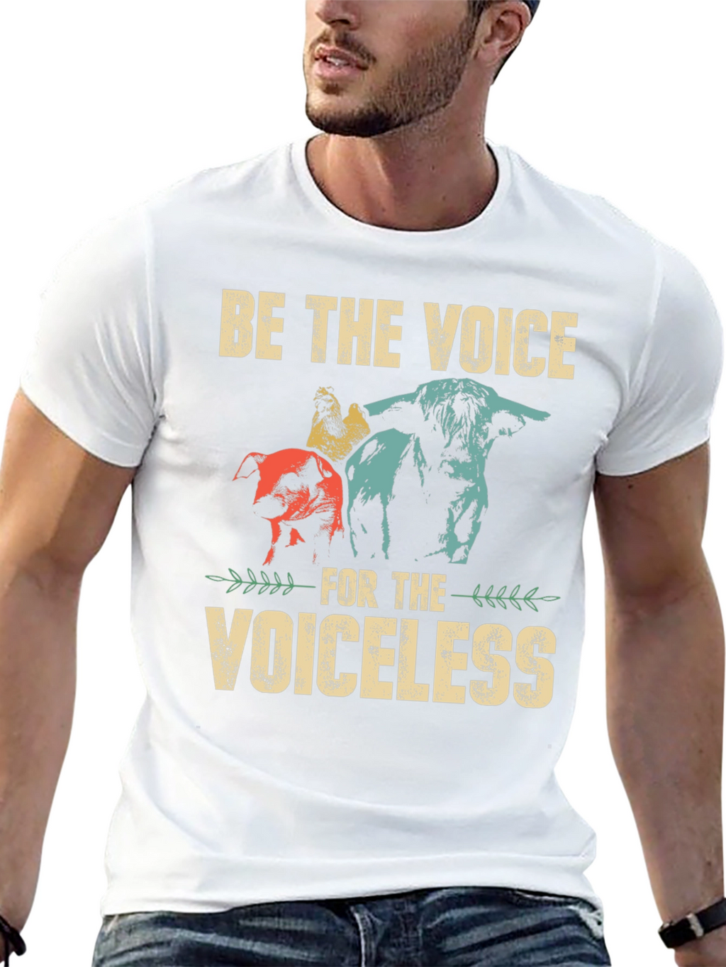 Be The Voice Vegan Graphic Tee