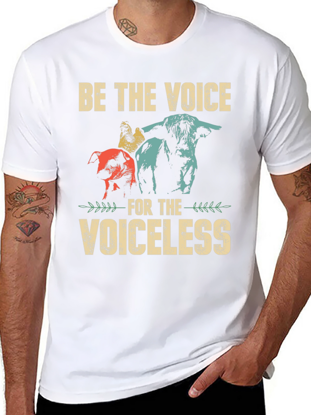 Be The Voice Vegan Graphic Tee