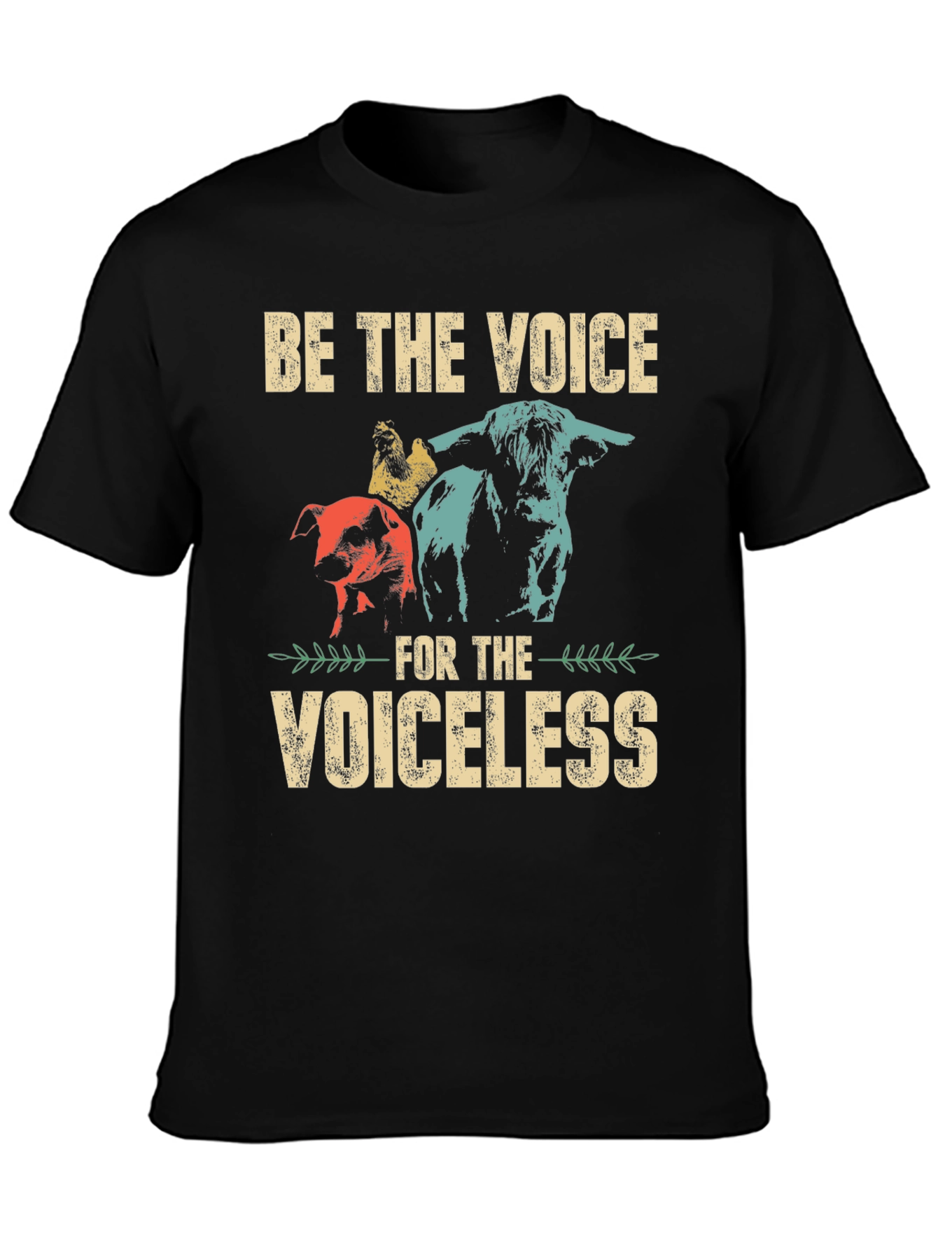 Be The Voice Vegan Graphic Tee