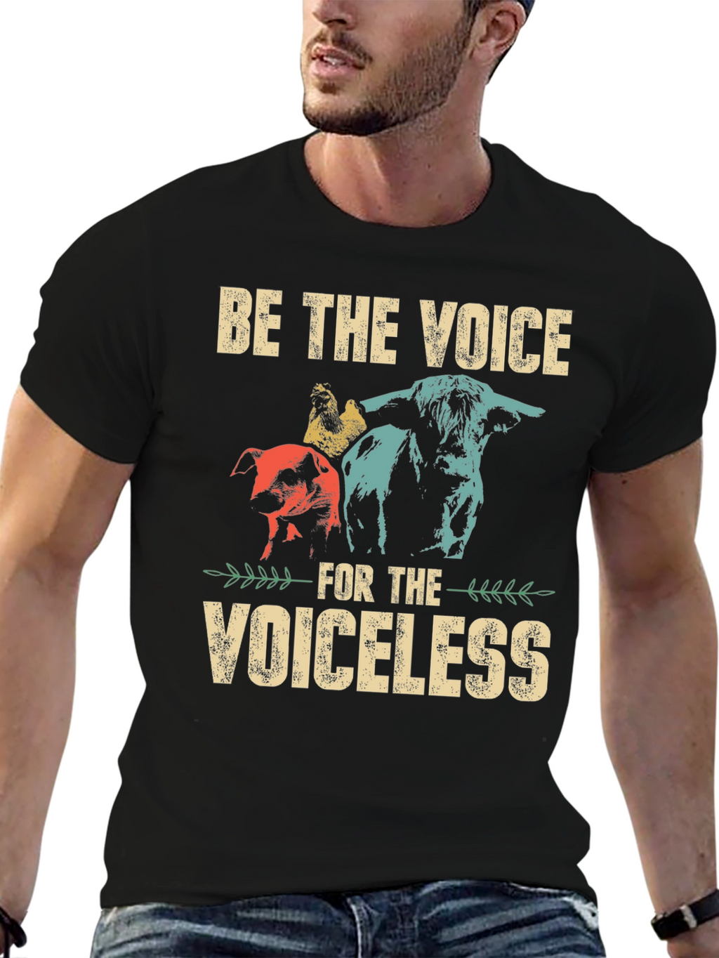 Be The Voice Vegan Graphic Tee