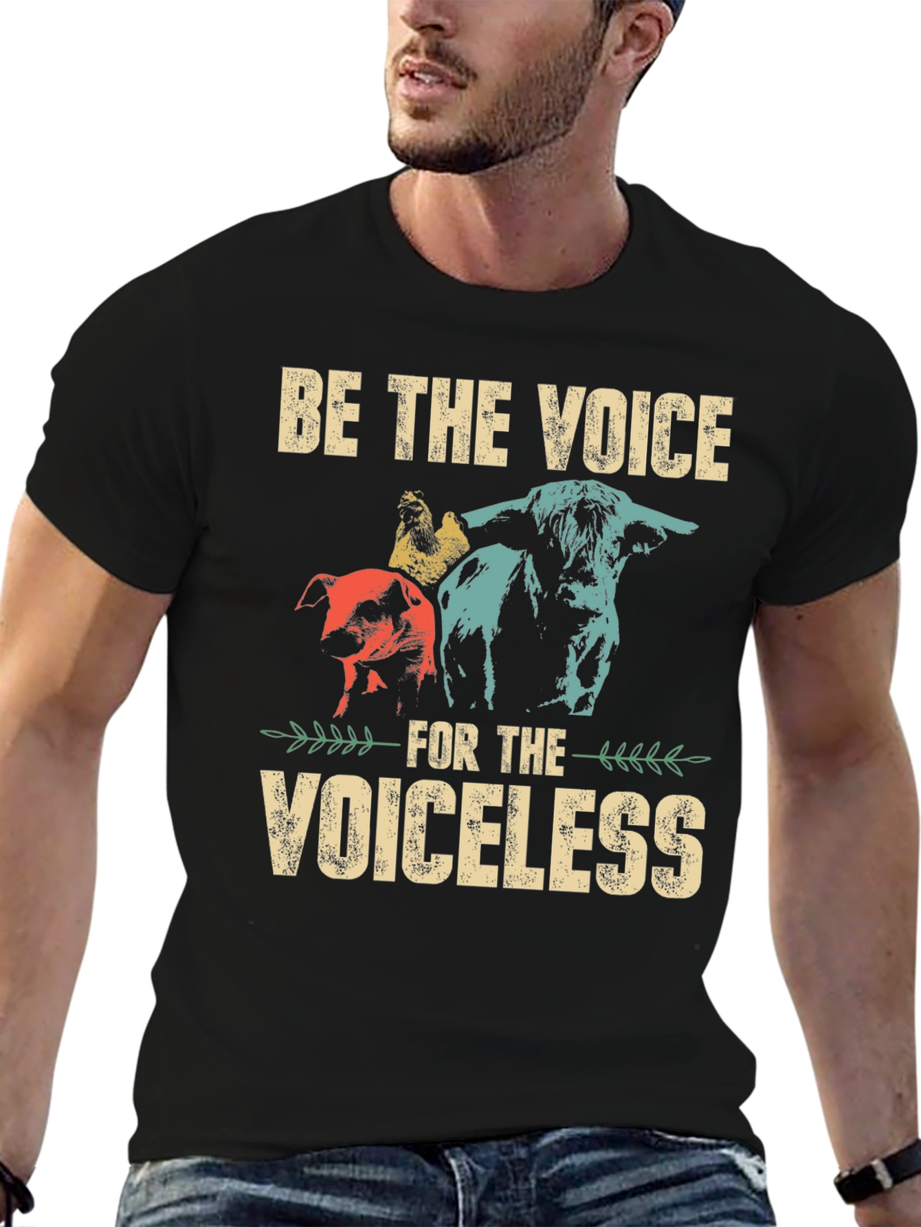 Be The Voice Vegan Graphic Tee