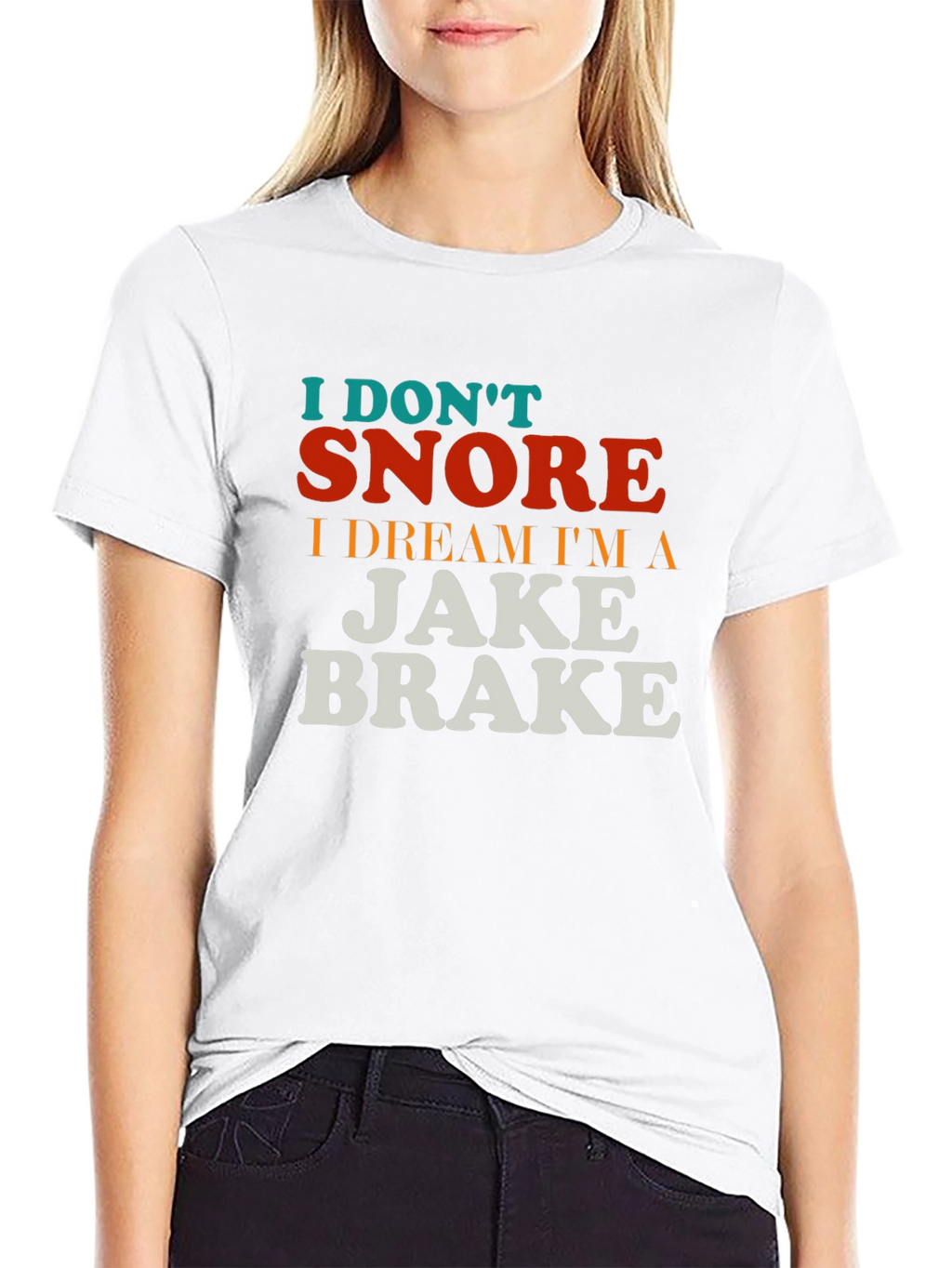 I Dont Snore T-Shirt - Funny Trucker Tee