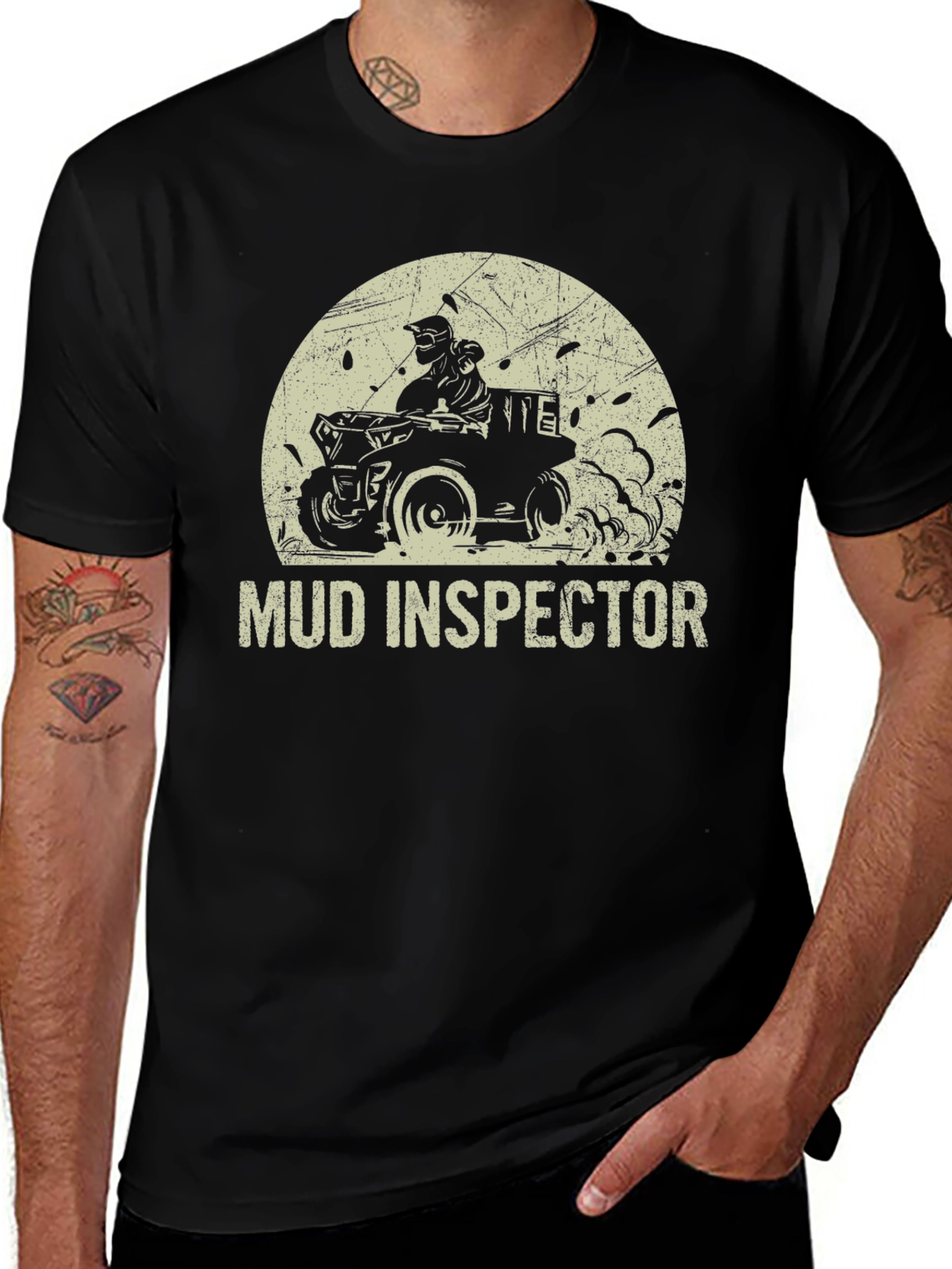 Mud Inspector ATV T-Shirt - Off Road Adventure
