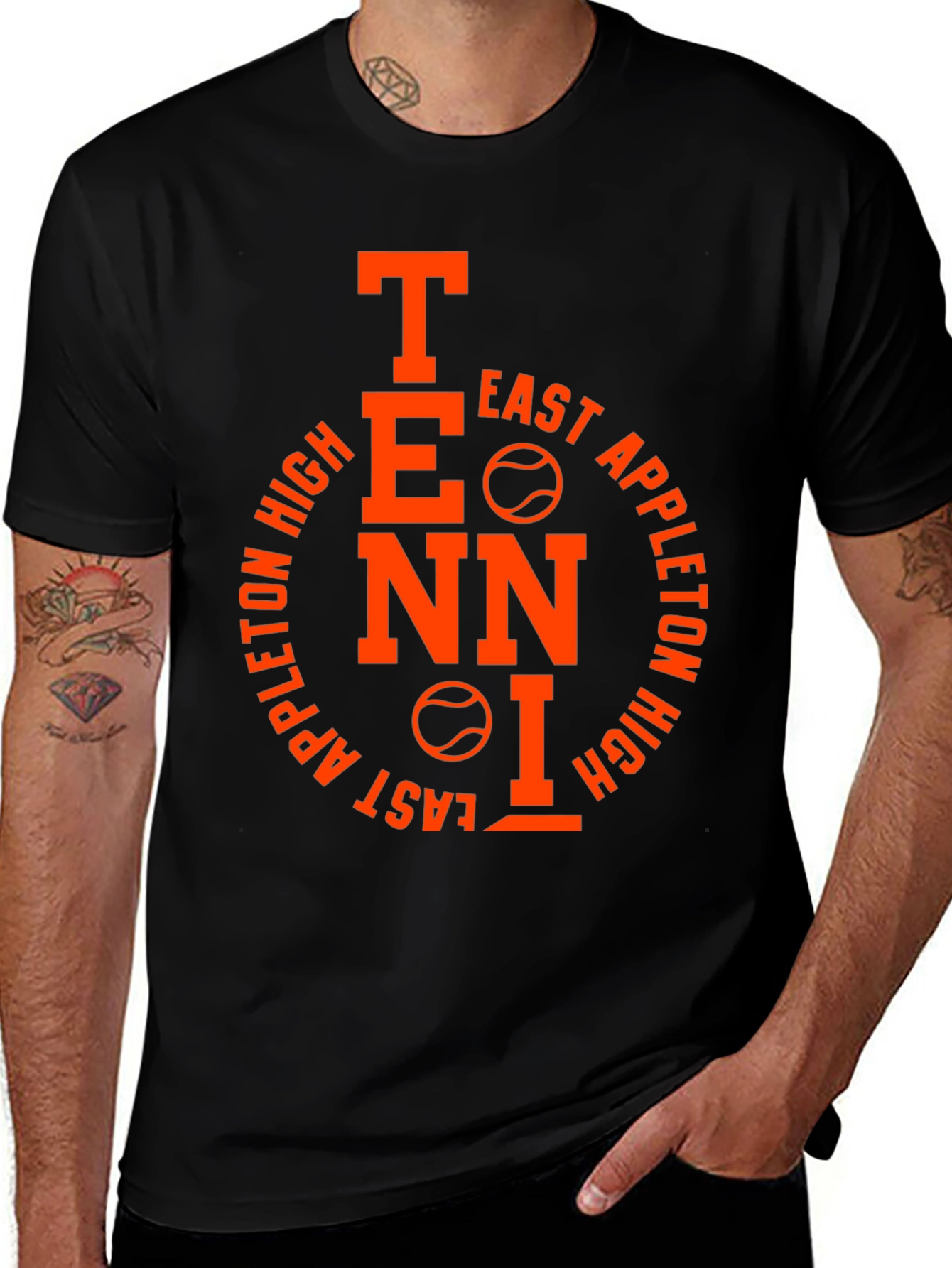 East Appleton High Tennis T-Shirt