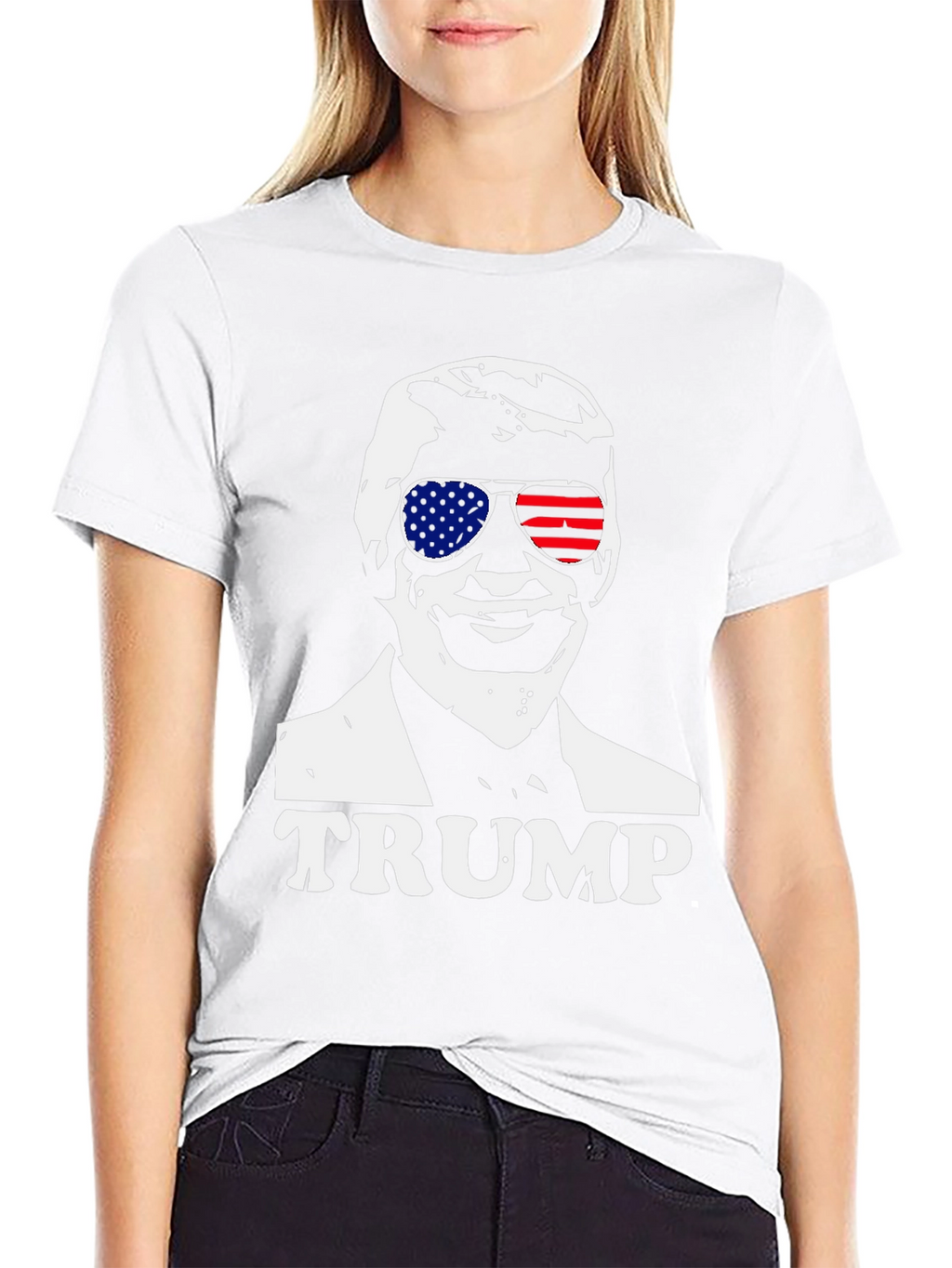 Trump Sunglasses Graphic Tee - Patriotic Apparel