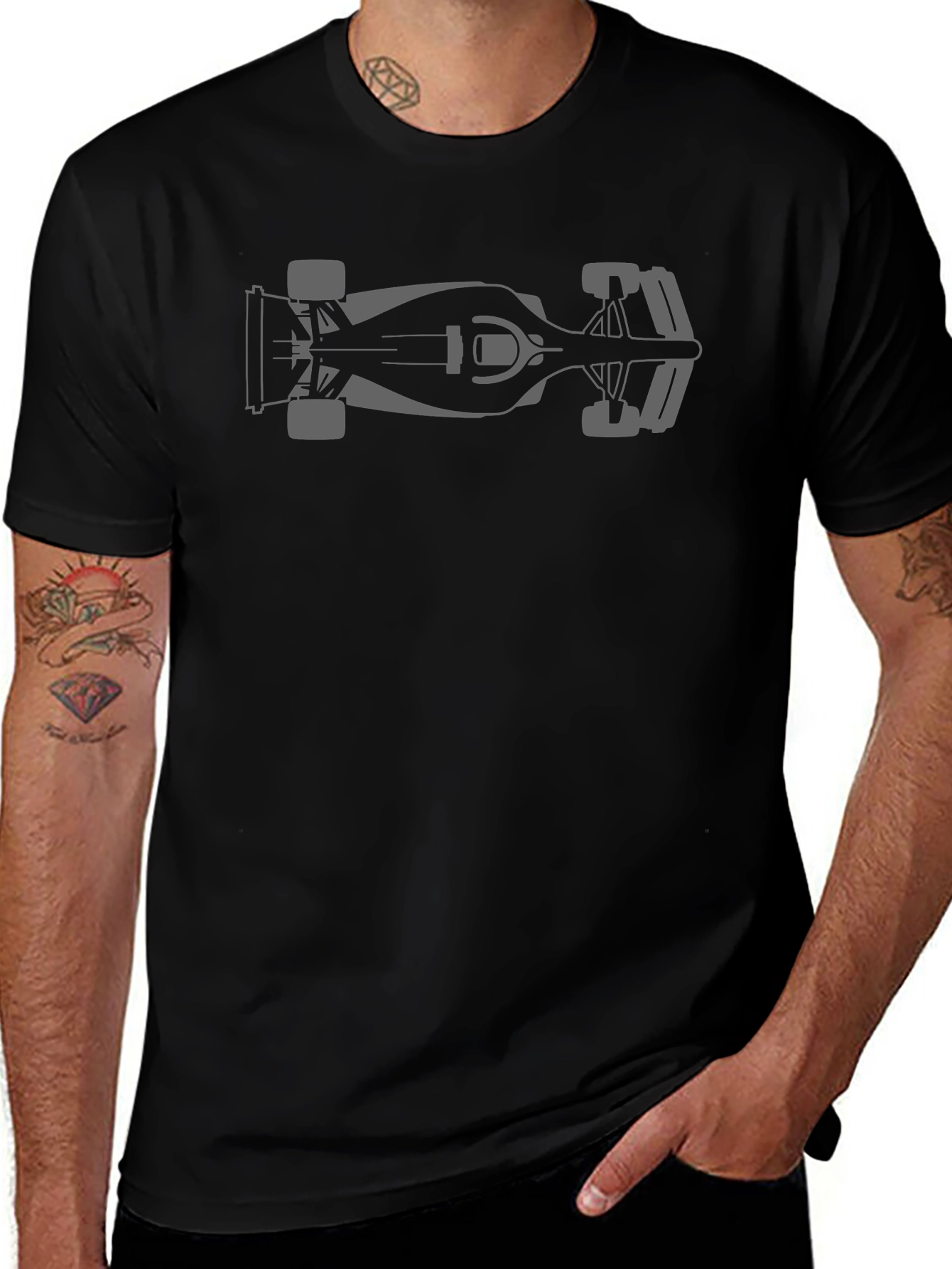 Formula One Car T-Shirt - Sleek Racing Tee